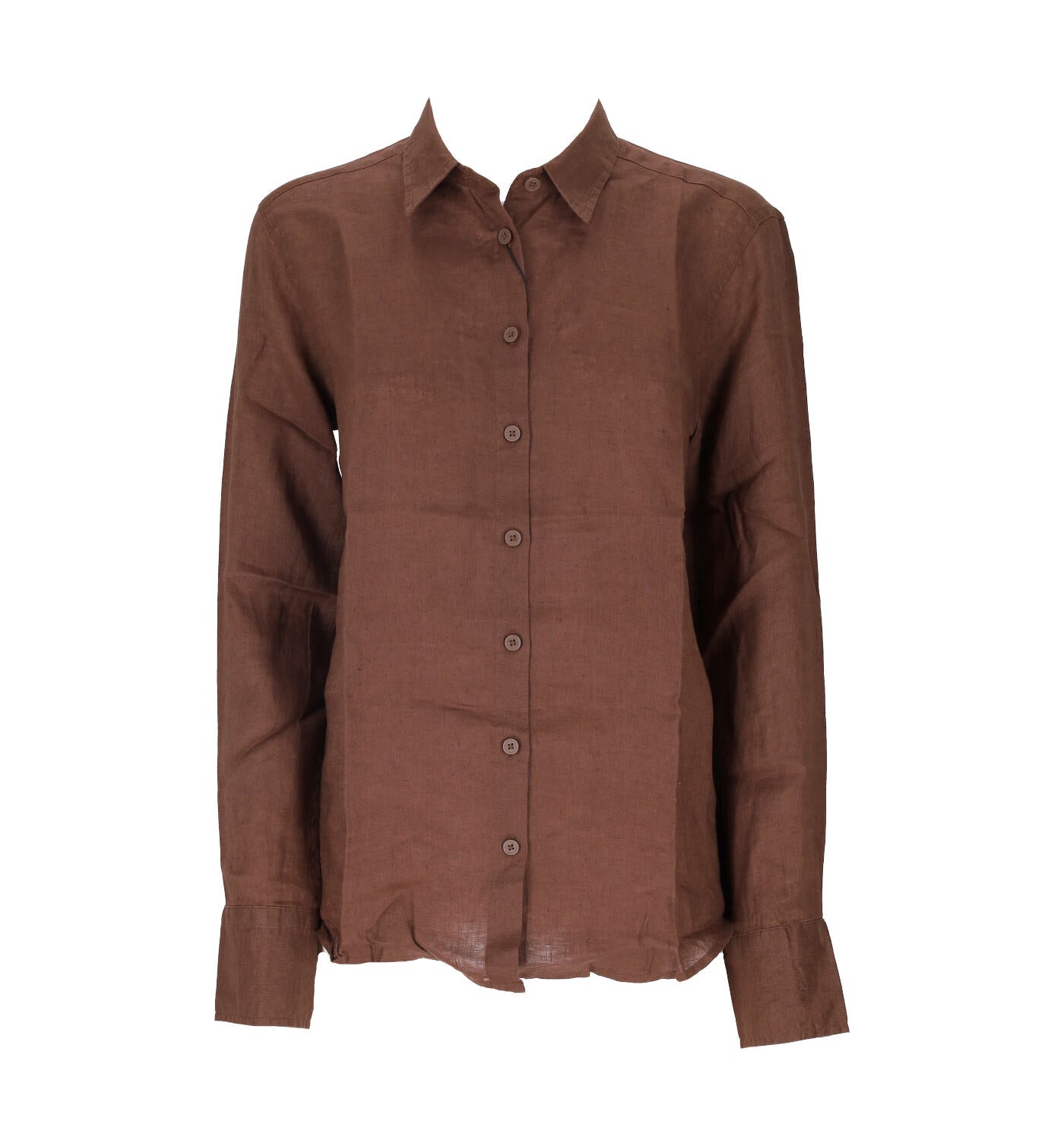 Camicia manica lunga in lino