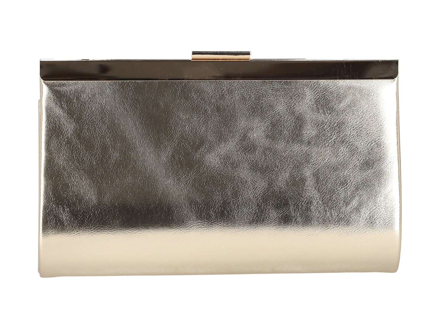 Pochette in pelle laminata