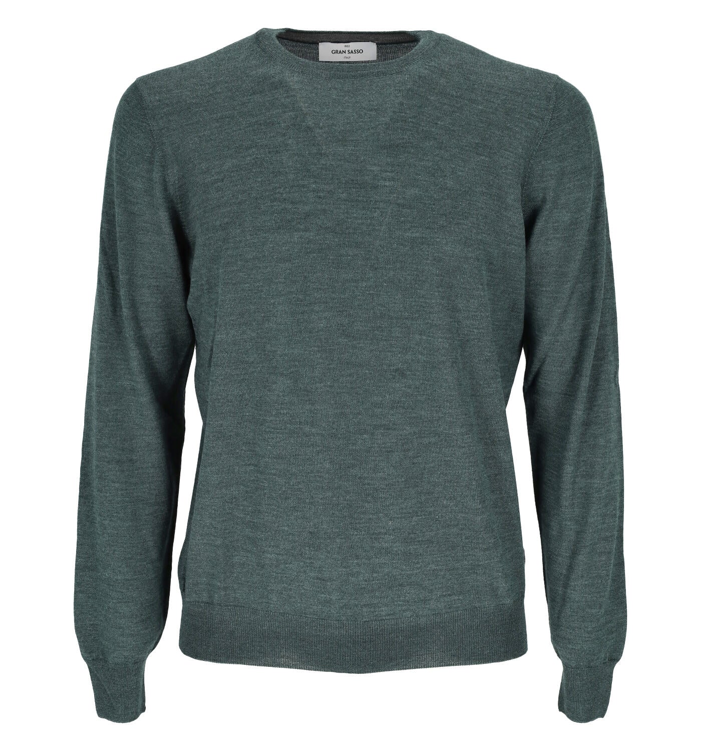 Maglioncino girocollo in lana e seta