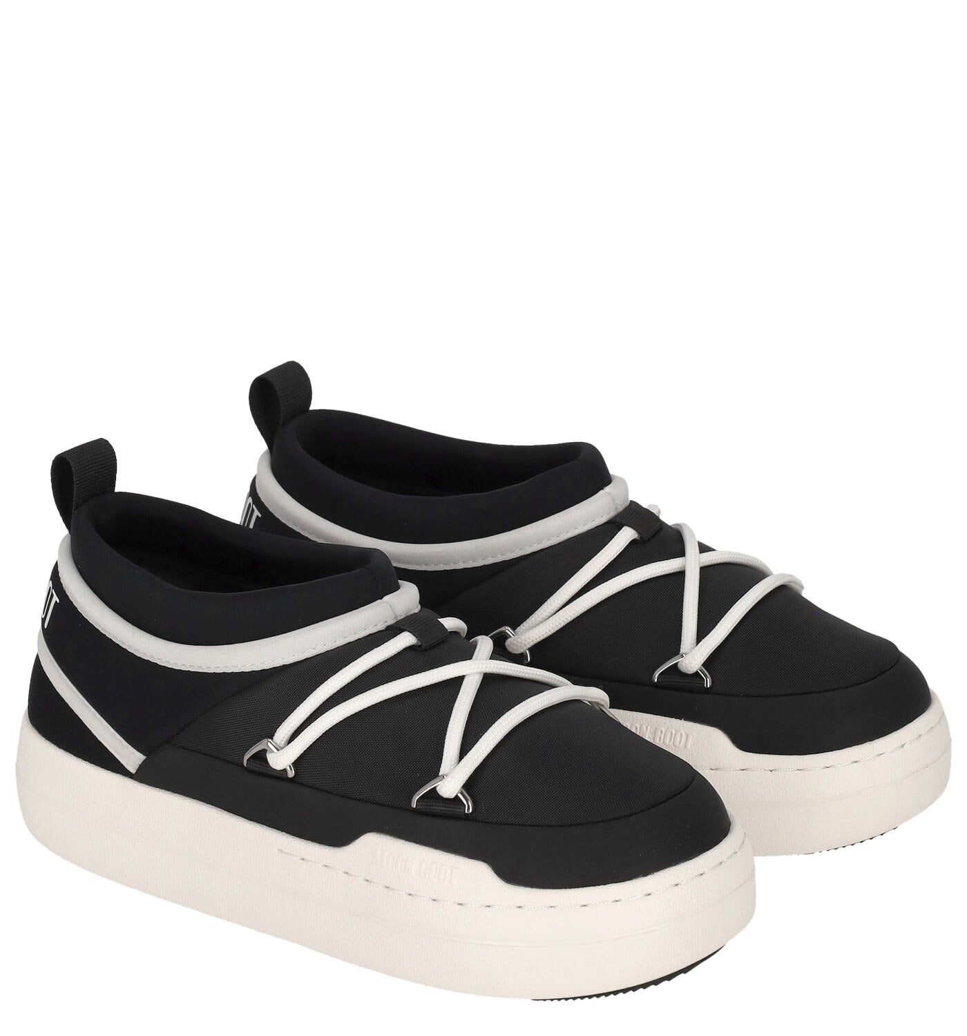 Park sneakers icon in nylon con lacci