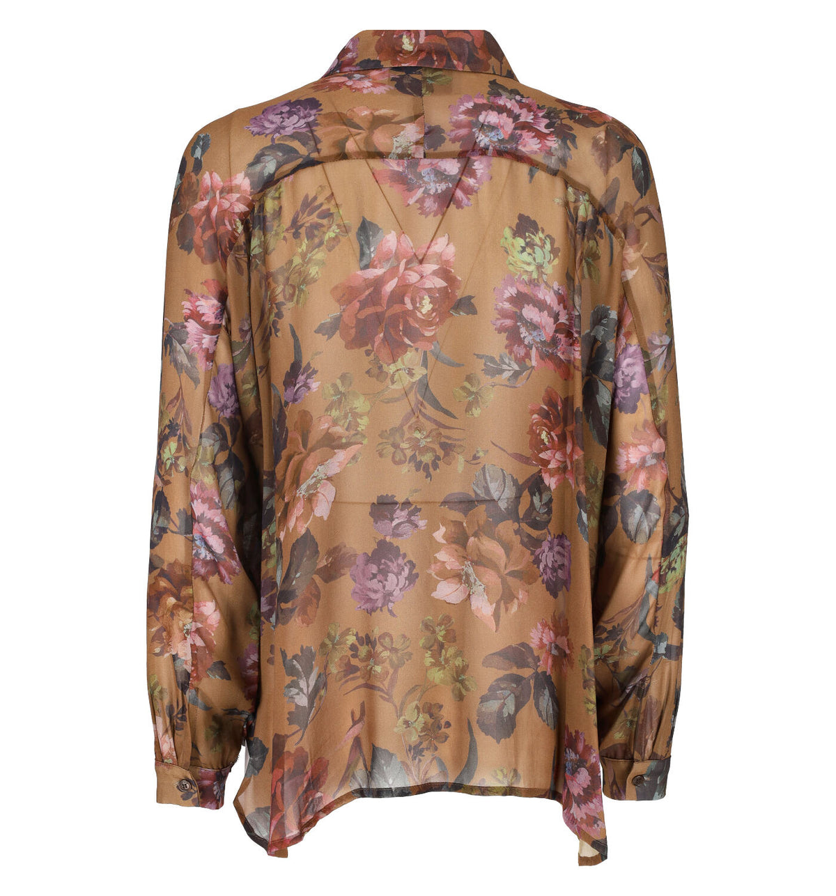 Camicia con rouches