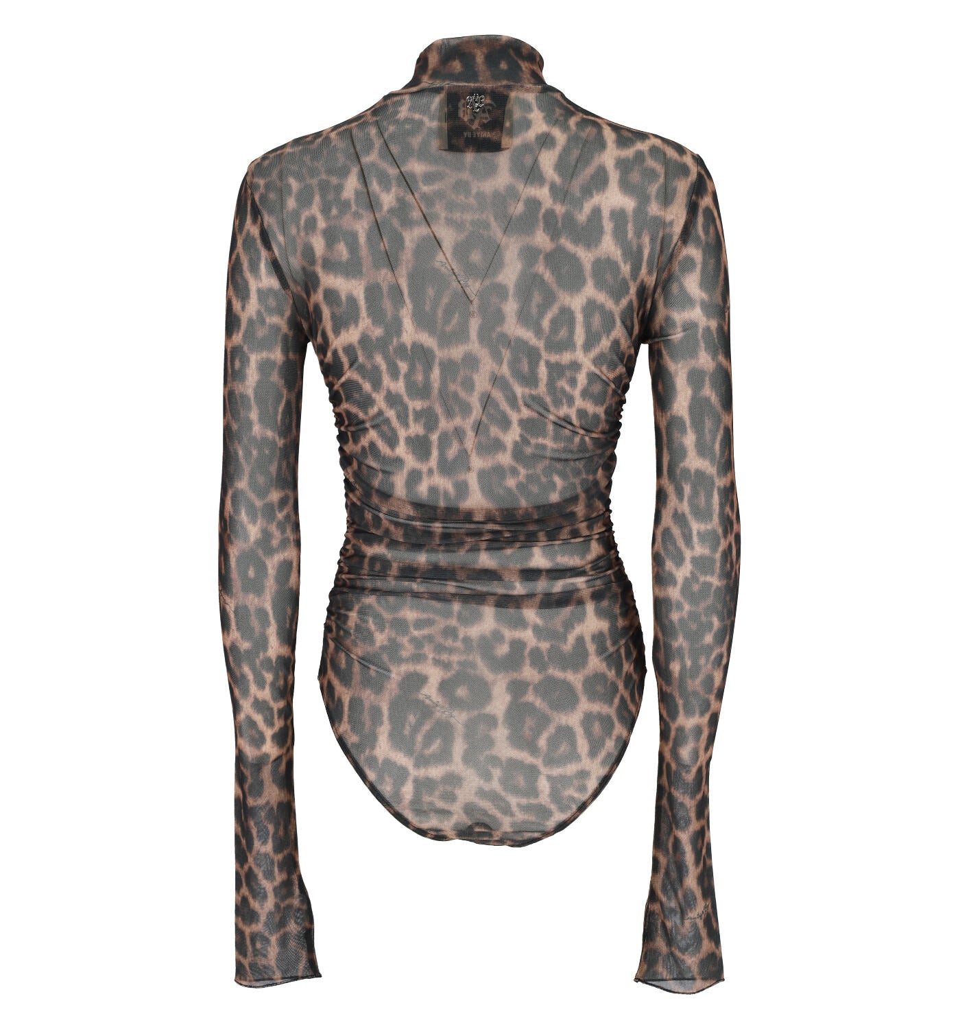 Body manica lunga maculato