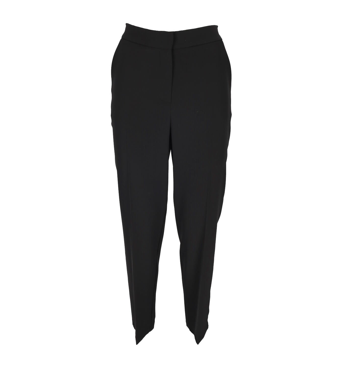 Pantalone a sigaretta con elastico in vita sul retro