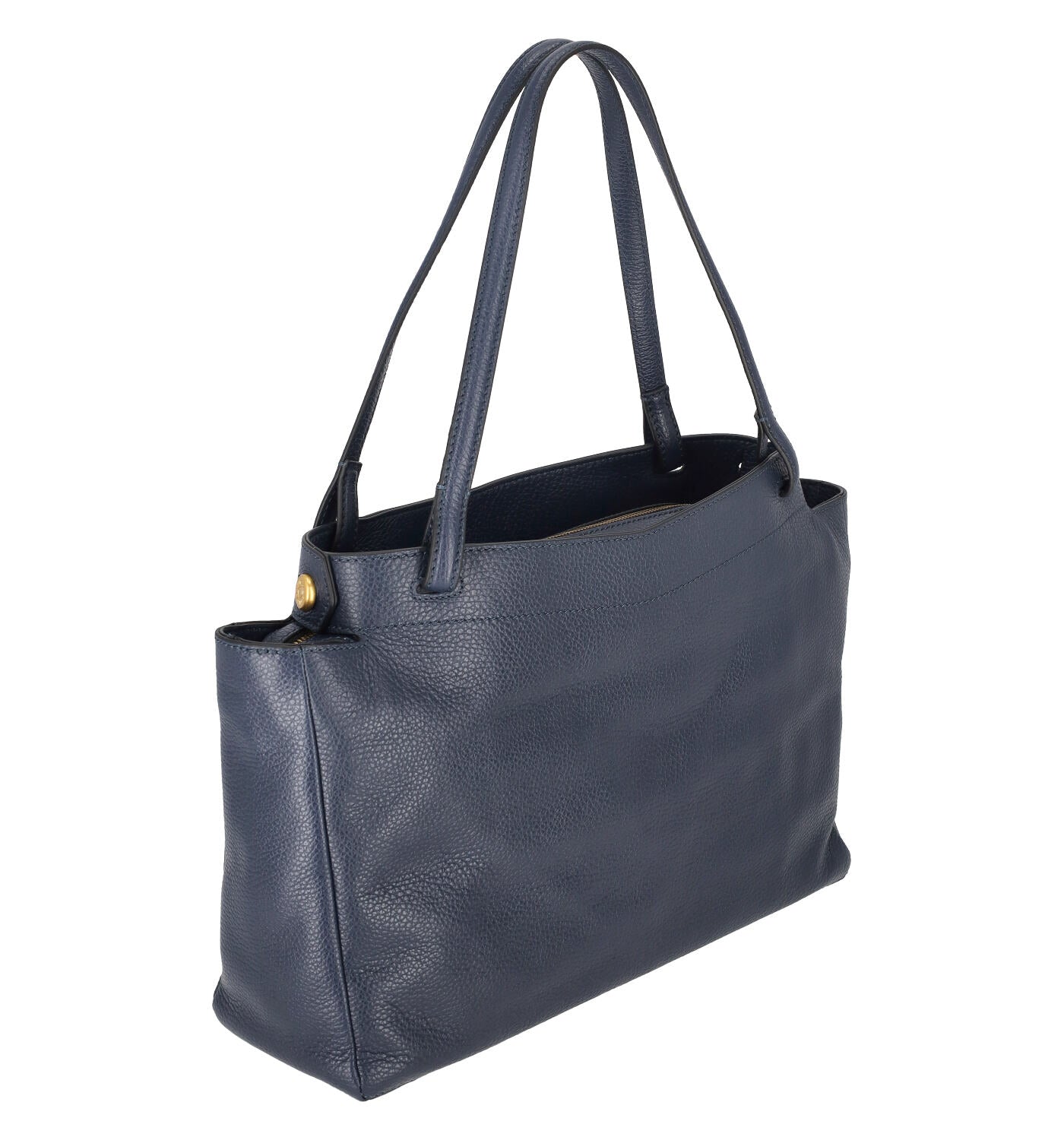 Borsa shopping con chiusura a zip