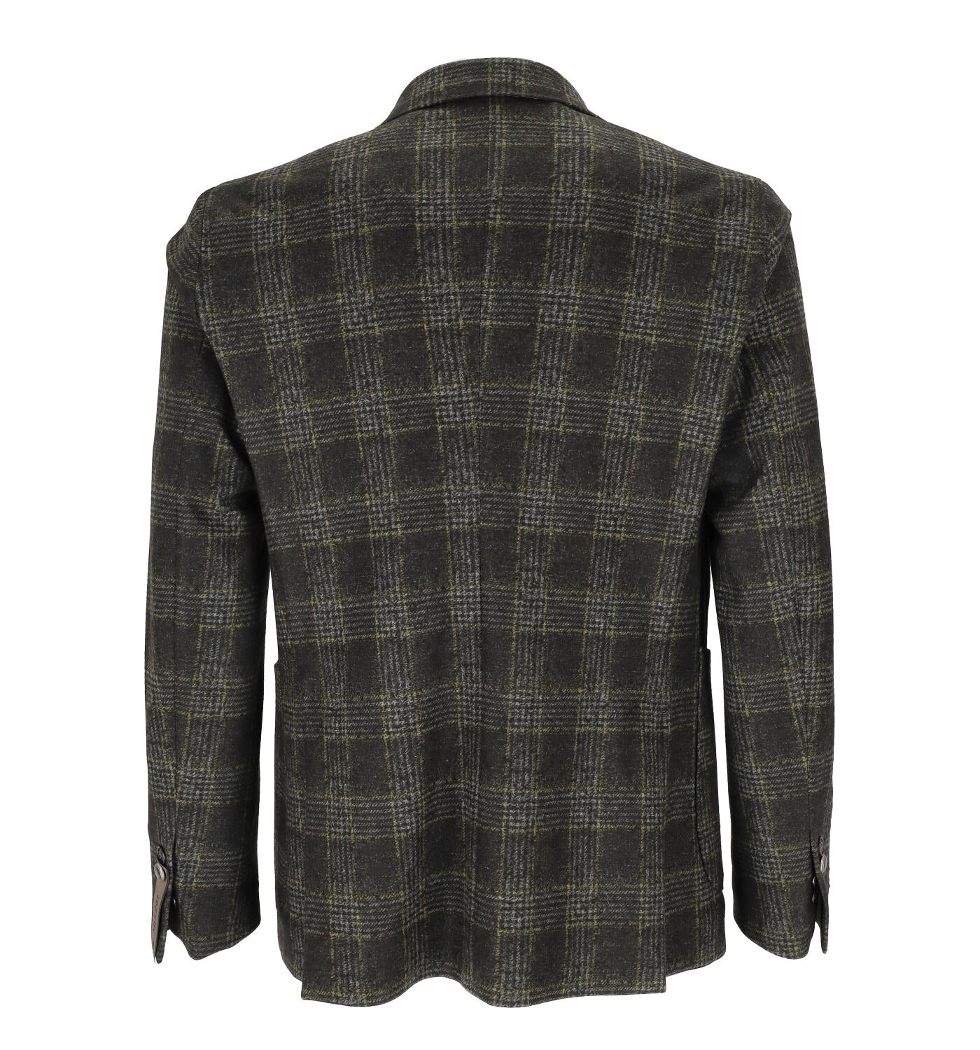 Giacca in jersey con fantasia check , drop 7