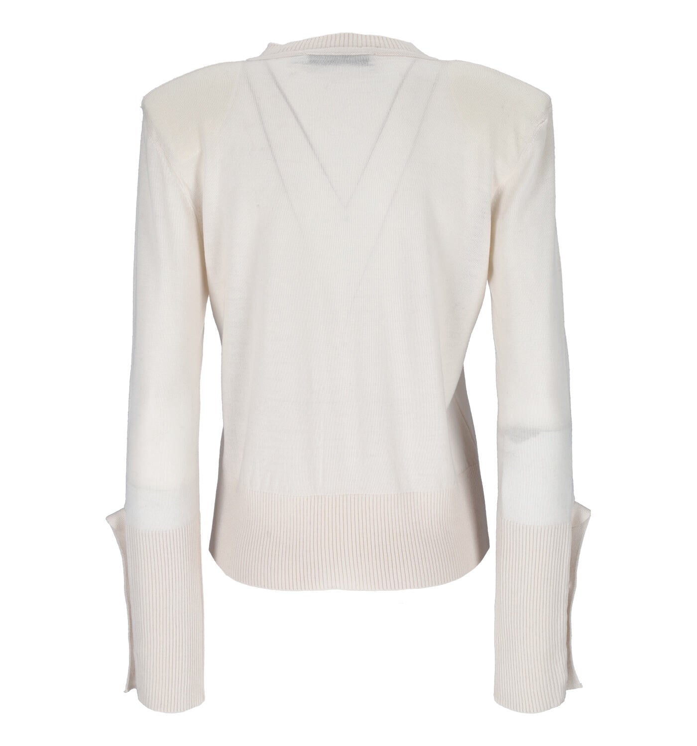 Cardigan modello chanel con bottoni oro