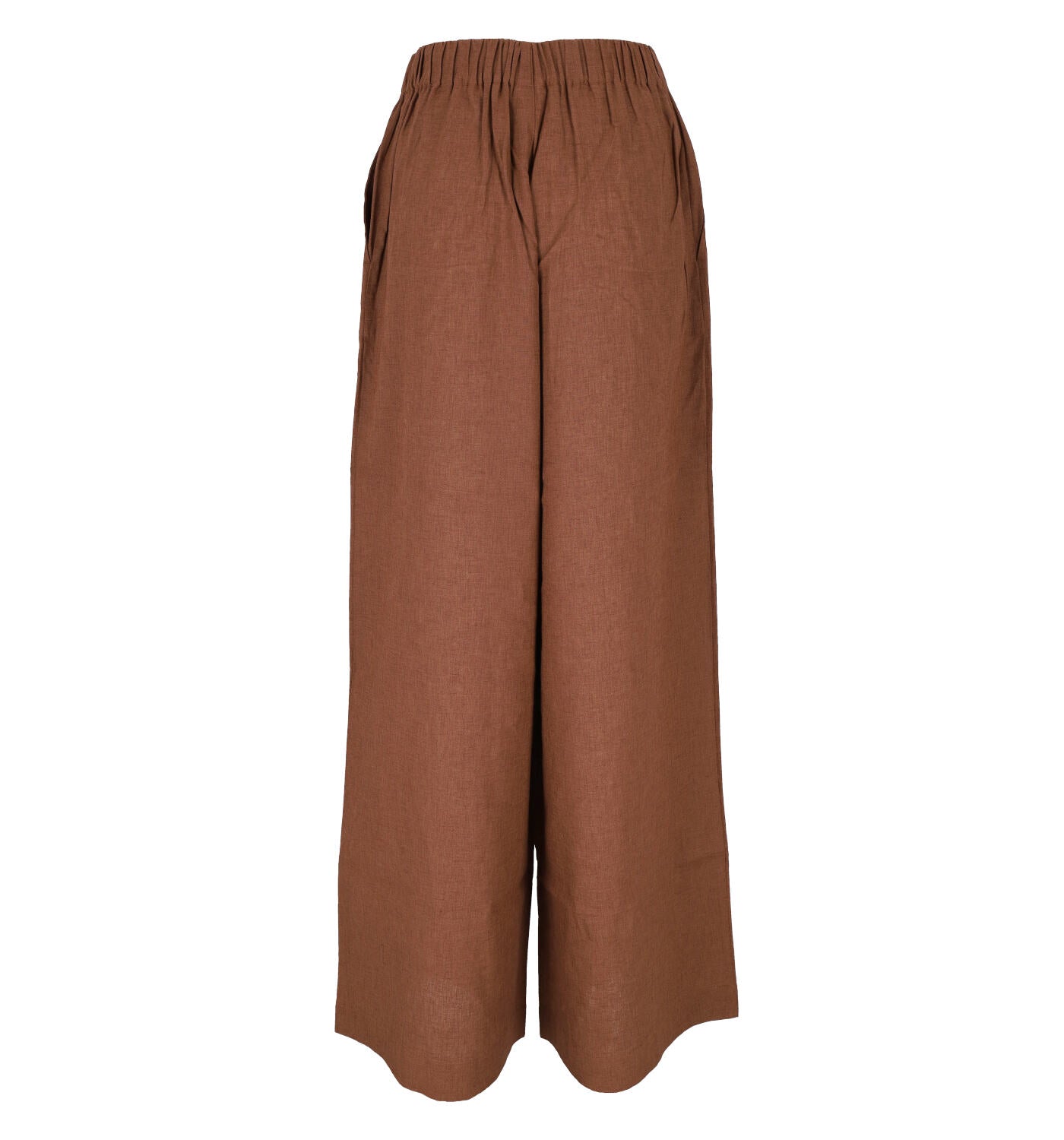 Pantalone a palazzo in lino
