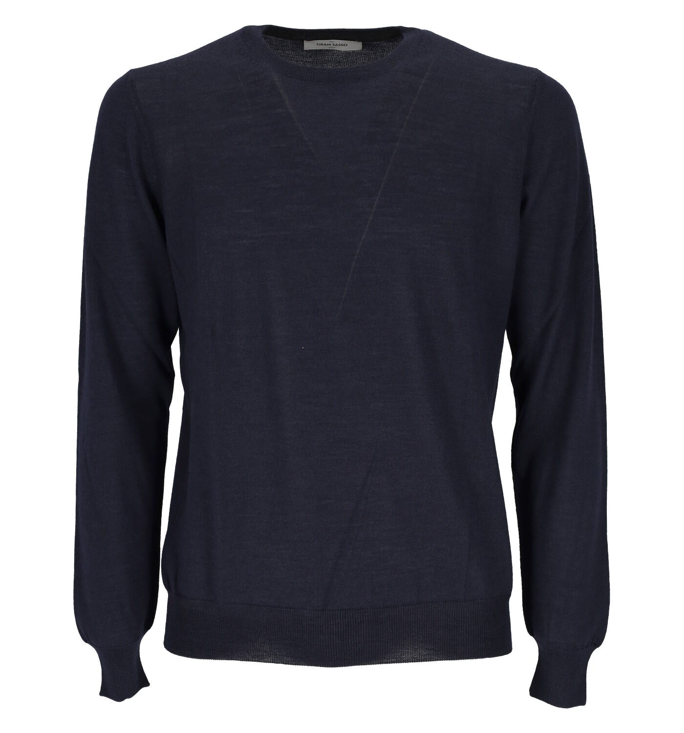 Maglioncino girocollo in lana e seta