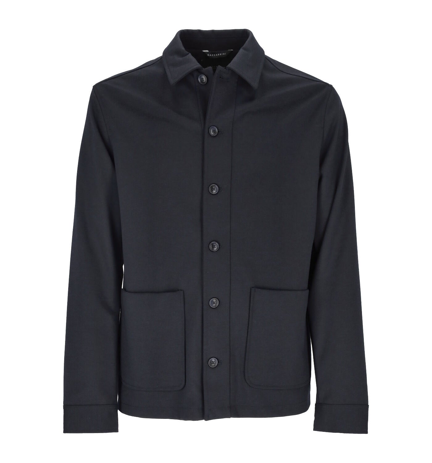 Overshirt con bottoni e tasche
