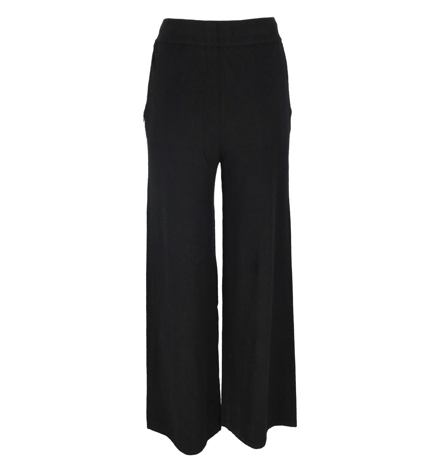 Pantalone tasche america in lana a palazzo