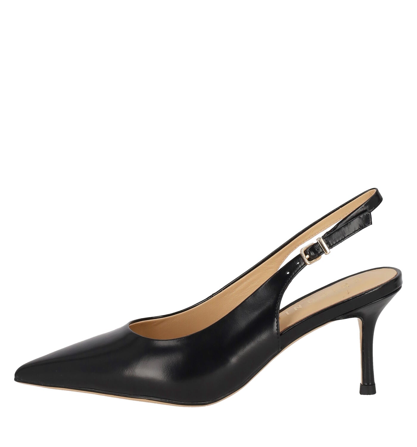 Chanel in pelle, tacco alto 8 cm