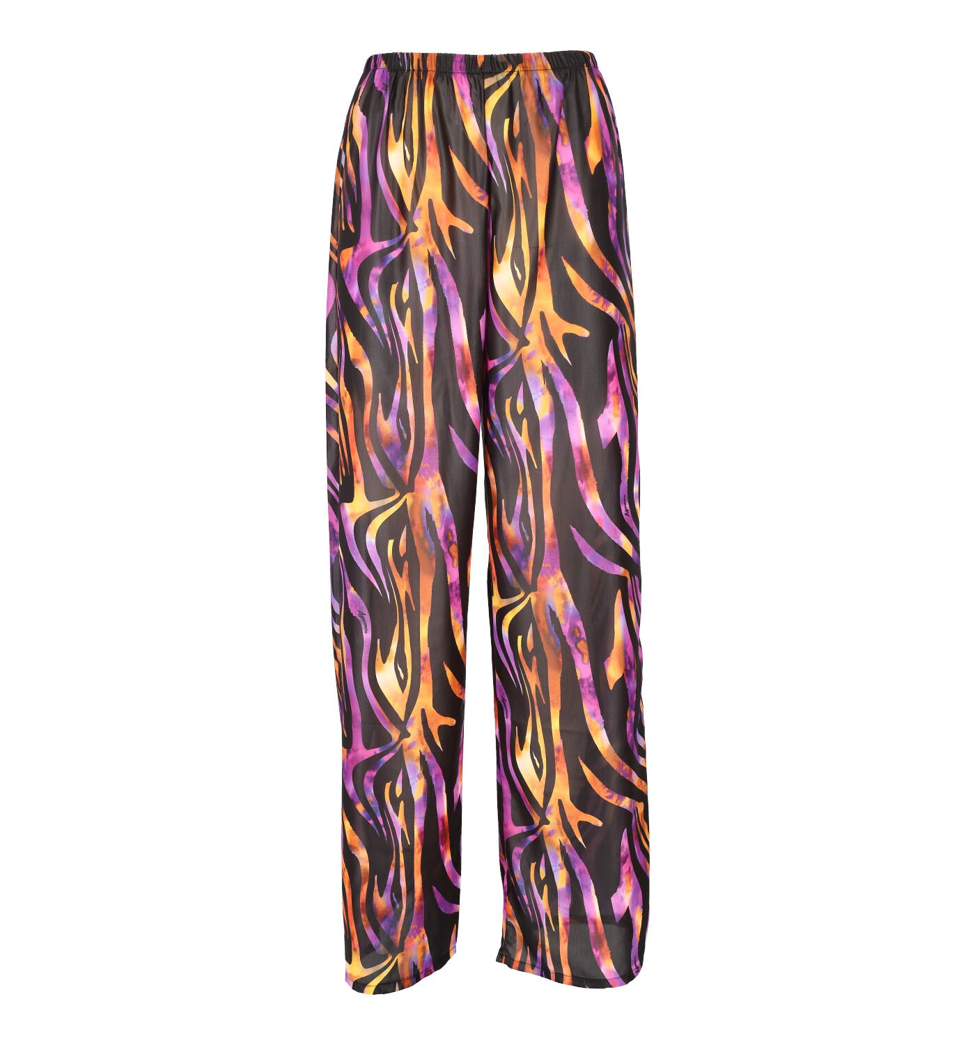 Pantalone a palazzo hypnotic zebra
