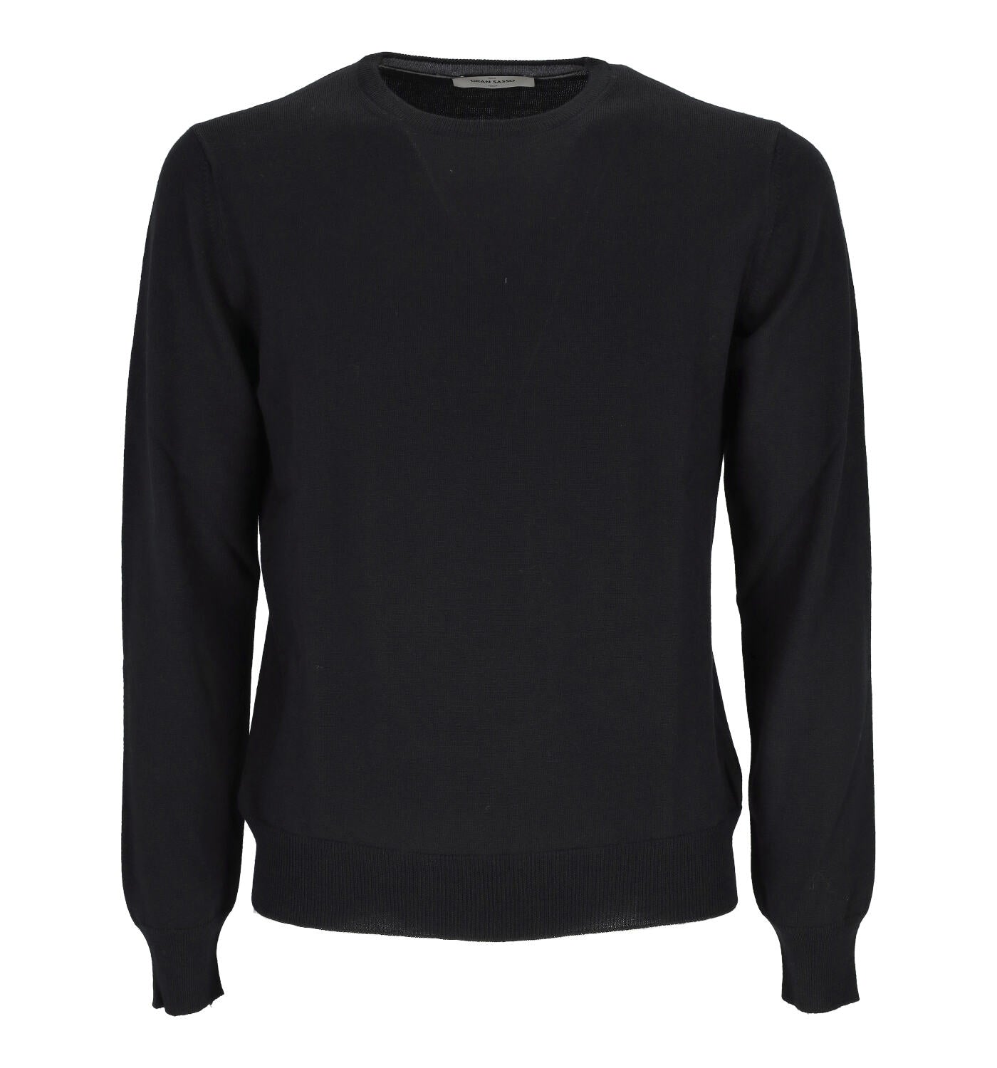 Maglioncino girocollo manica lunga in lana seta