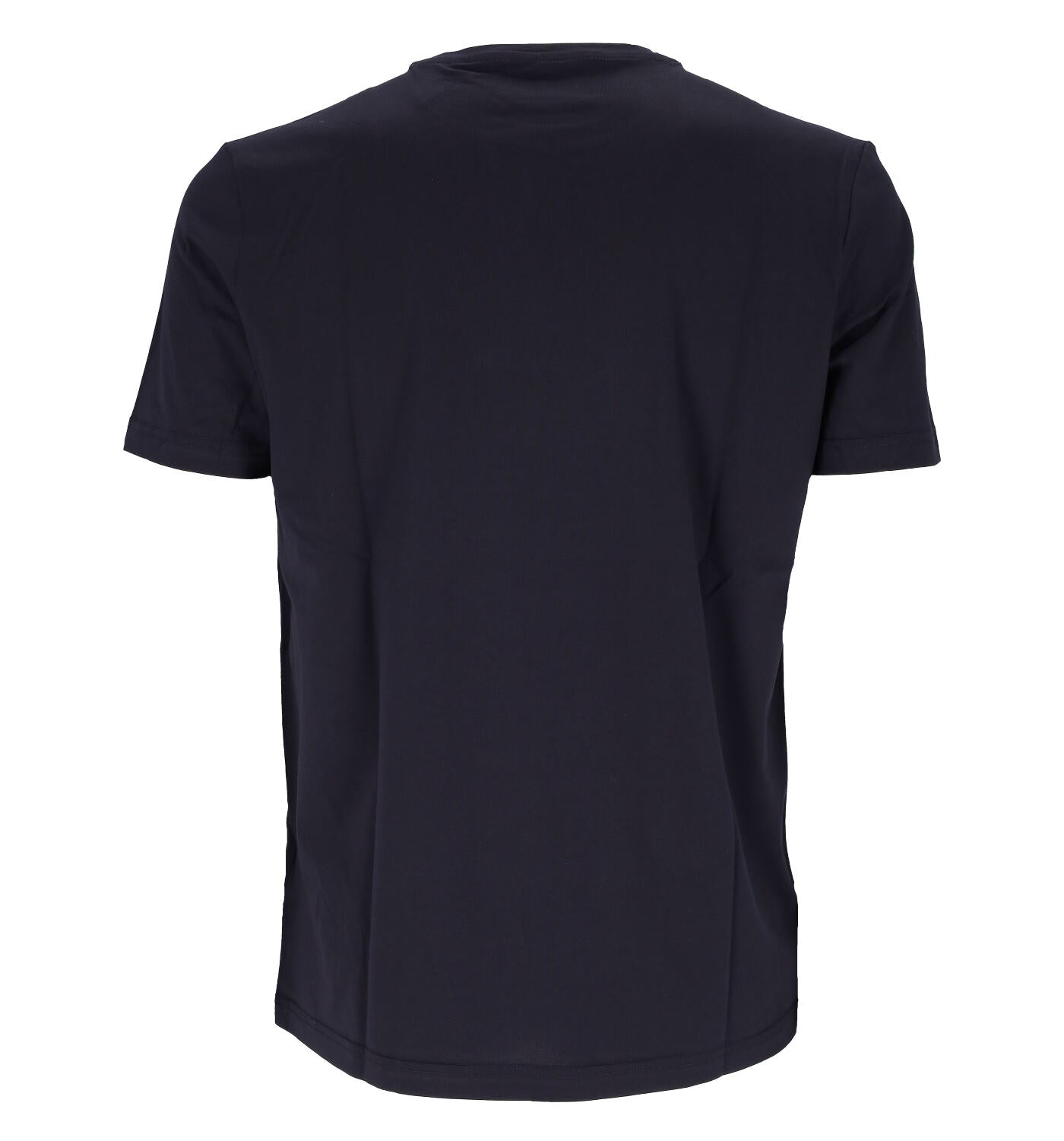 T-shirt mezza manica in cotone fiammato mercerizzato