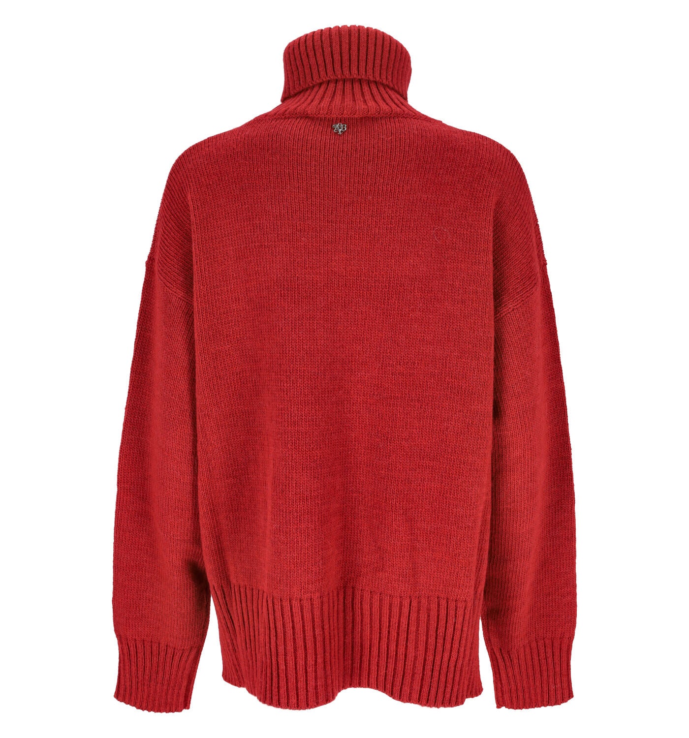 Maglione collo alto in lana