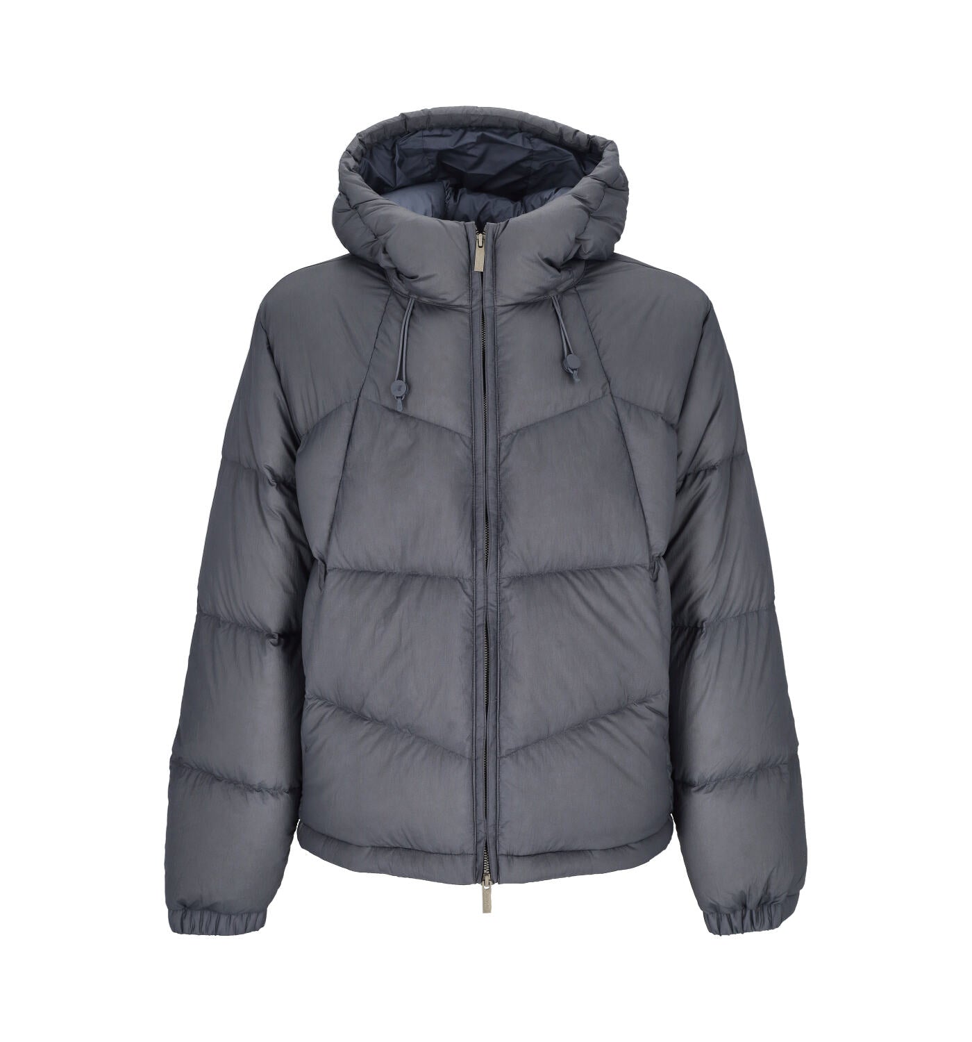 Bomber trapuntato con cappuccio