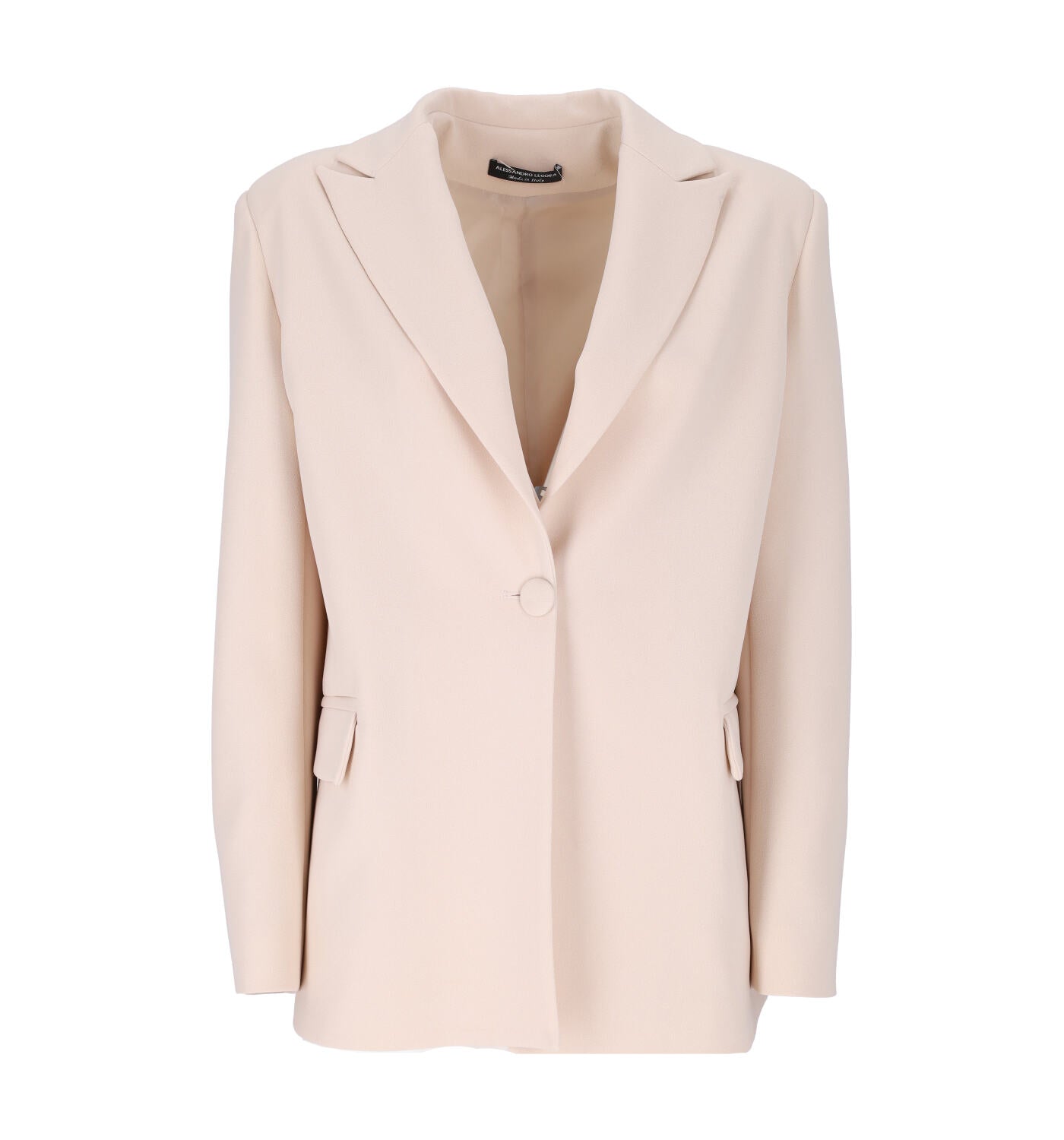 Giacca blazer monopetto con un solo bottone