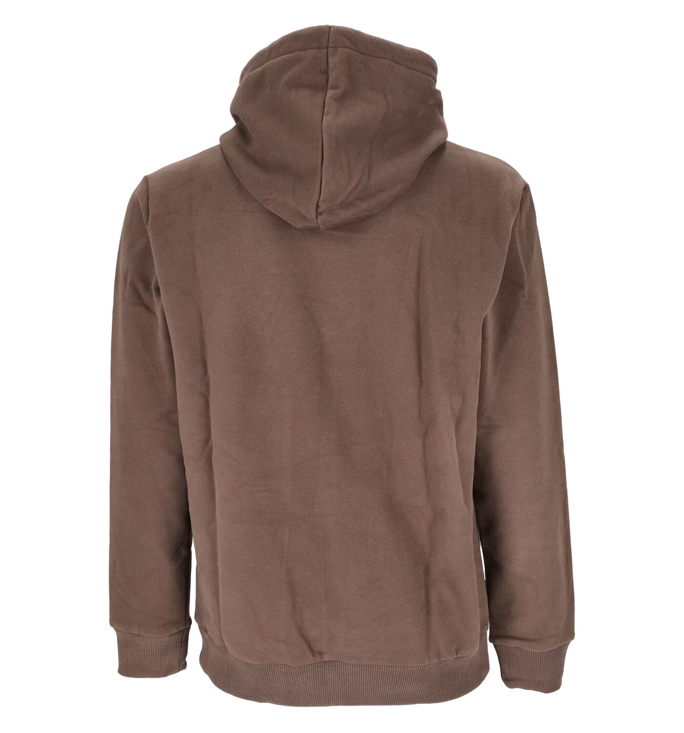 Felpa con cappuccio , e logo grande sul davanti .