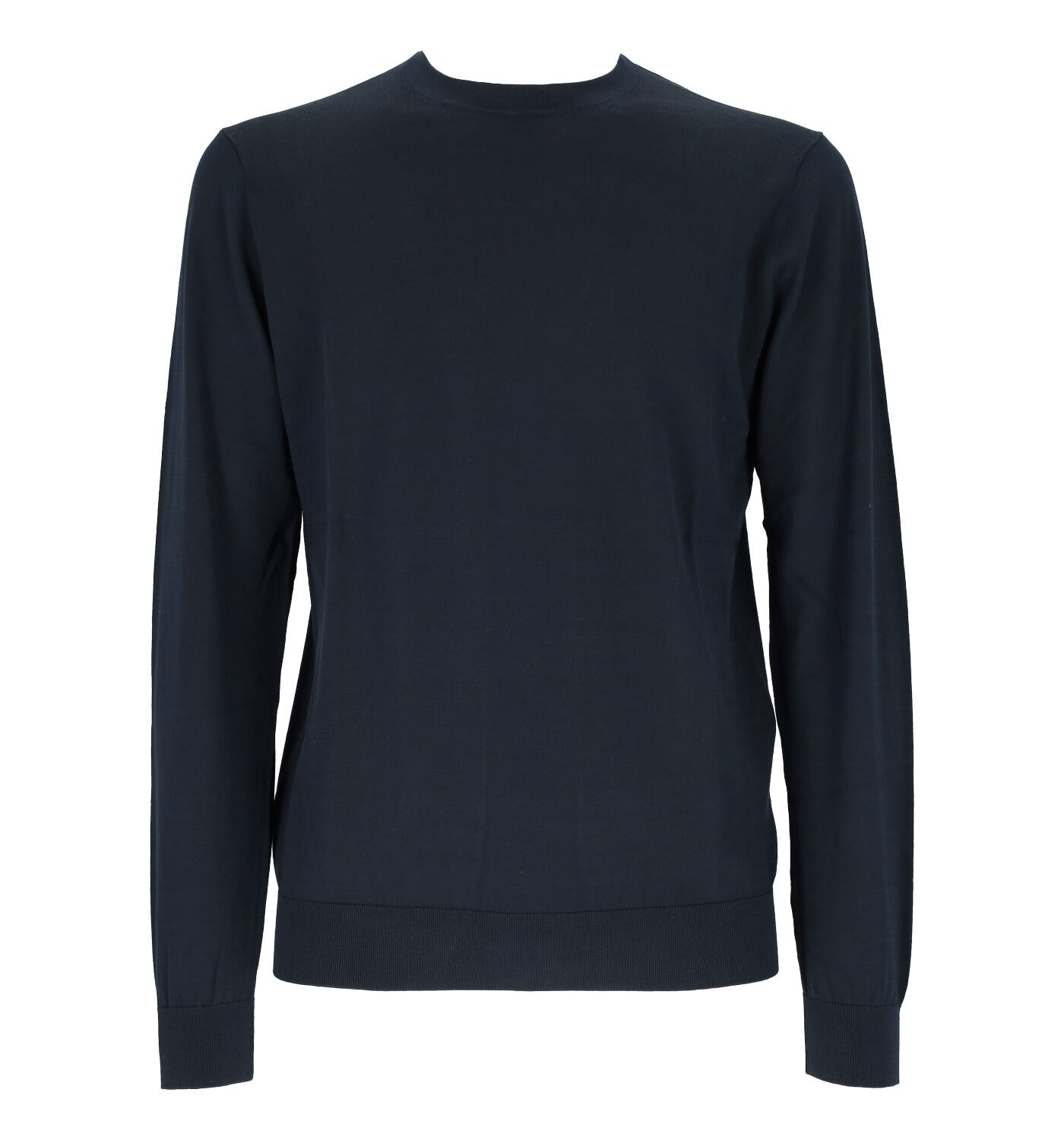 Girocollo manica lunga in cotone finezza 18
