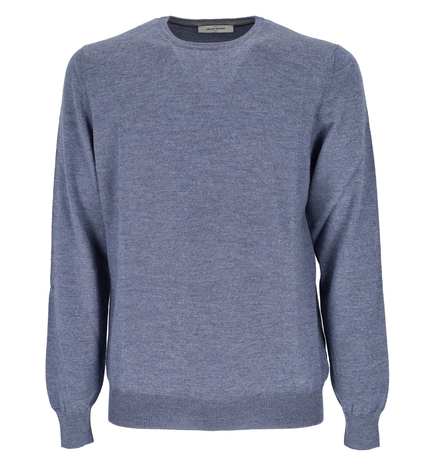 Maglioncino girocollo in lana merinos