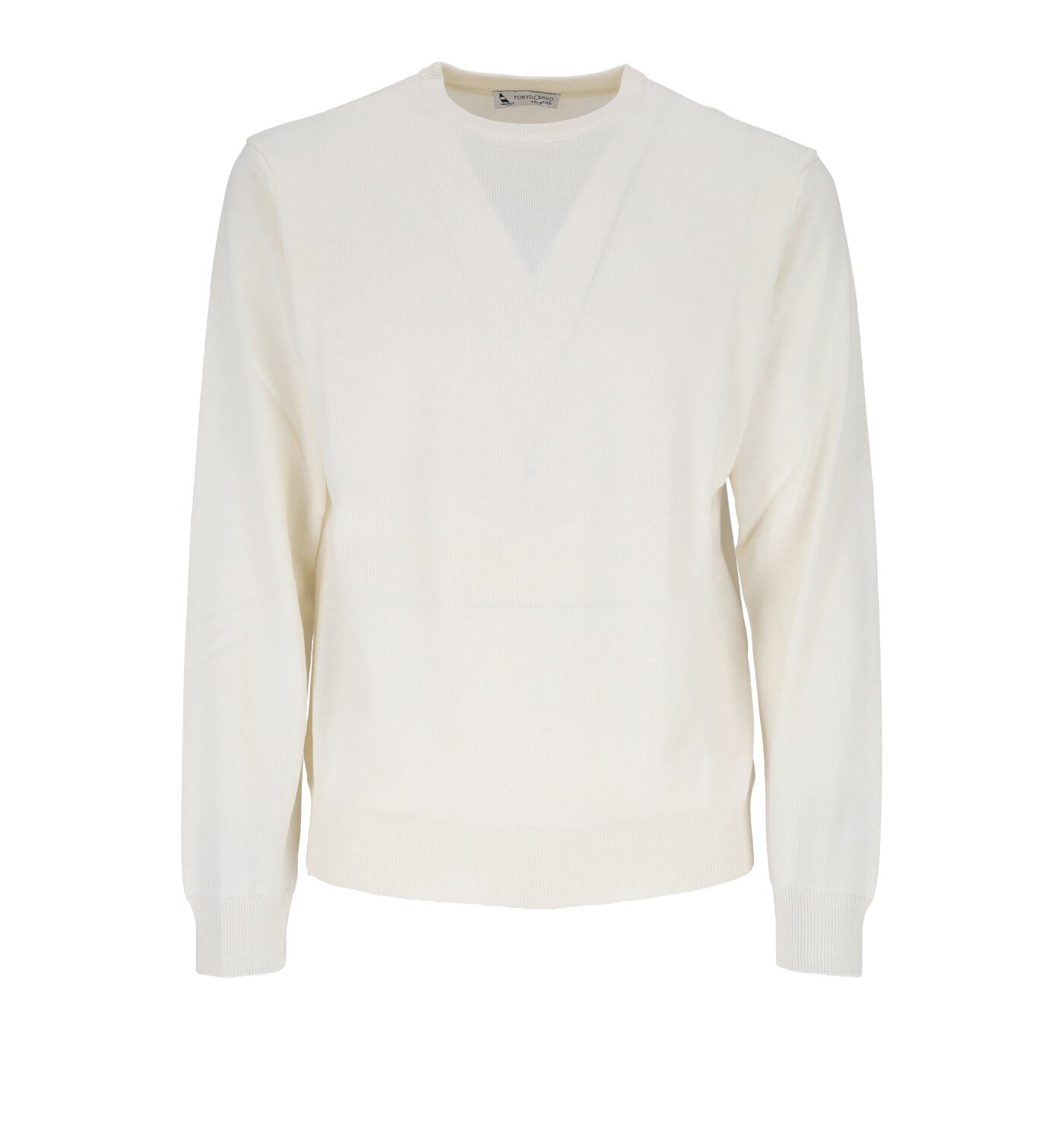Maglia paricollo in lana merinos