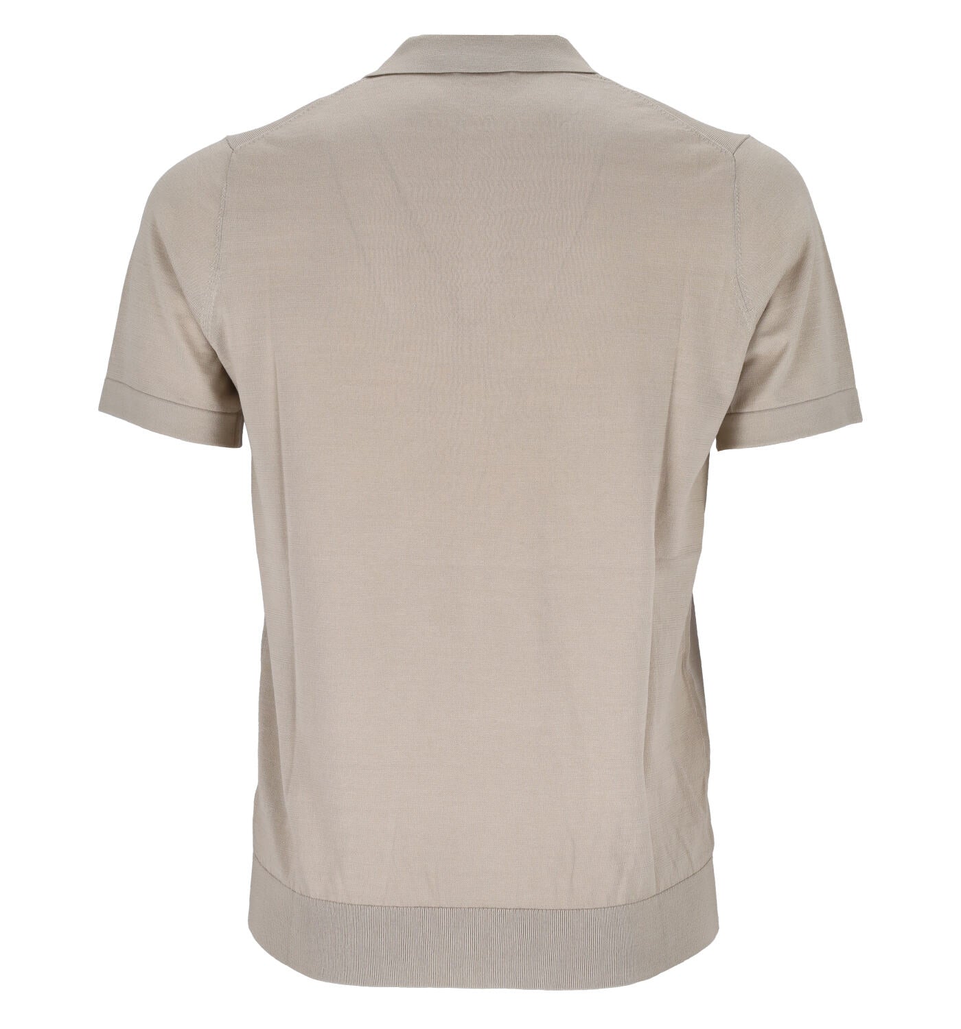 Polo mezza manica in cotone finezza 18