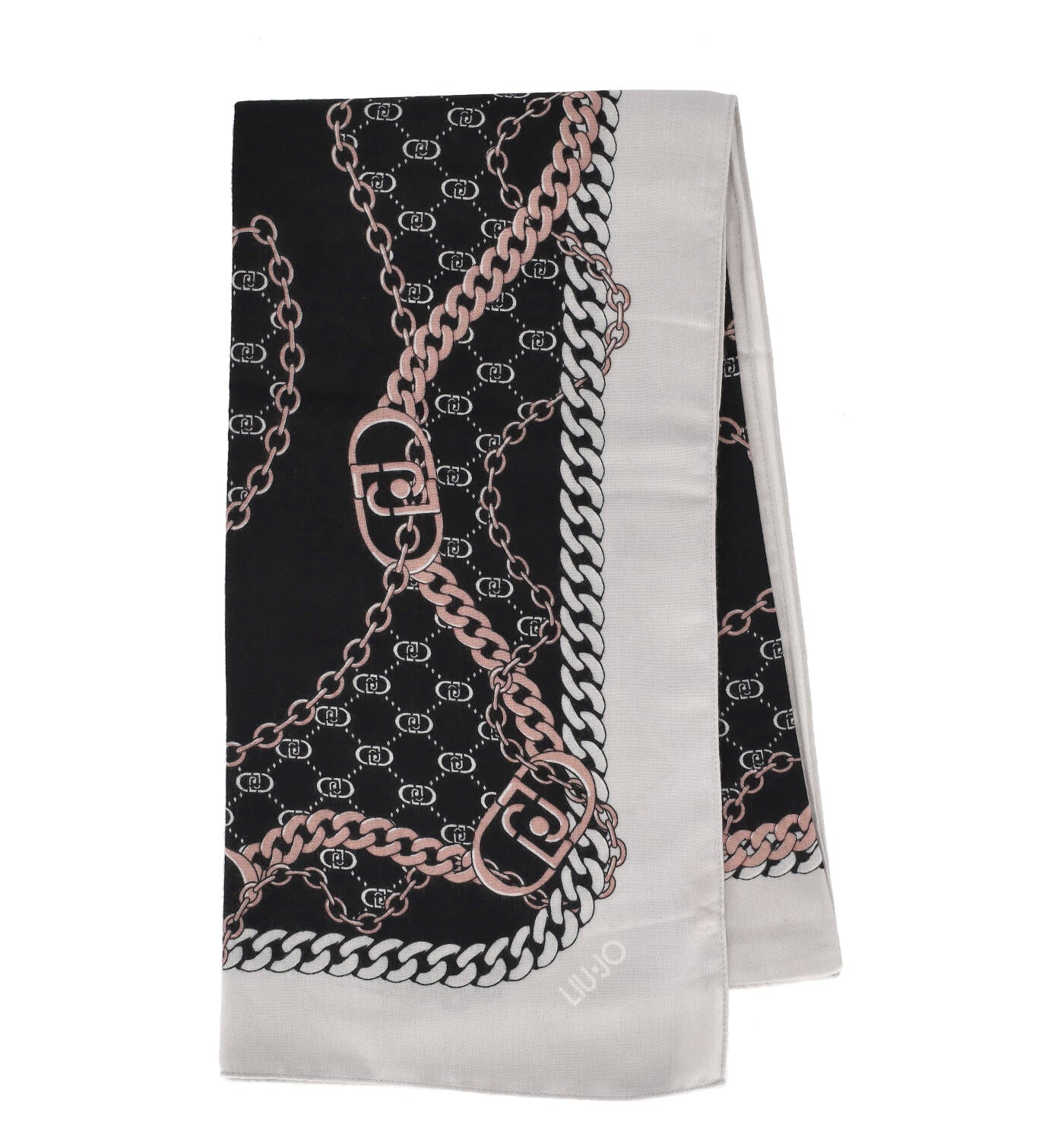 Foulard fantasia catena logato