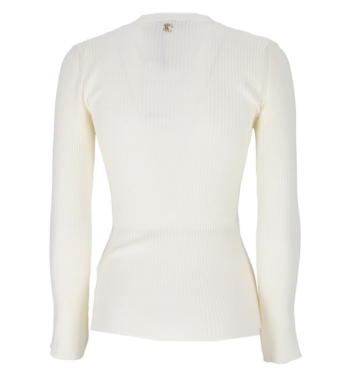 Maglia a costine con gancio