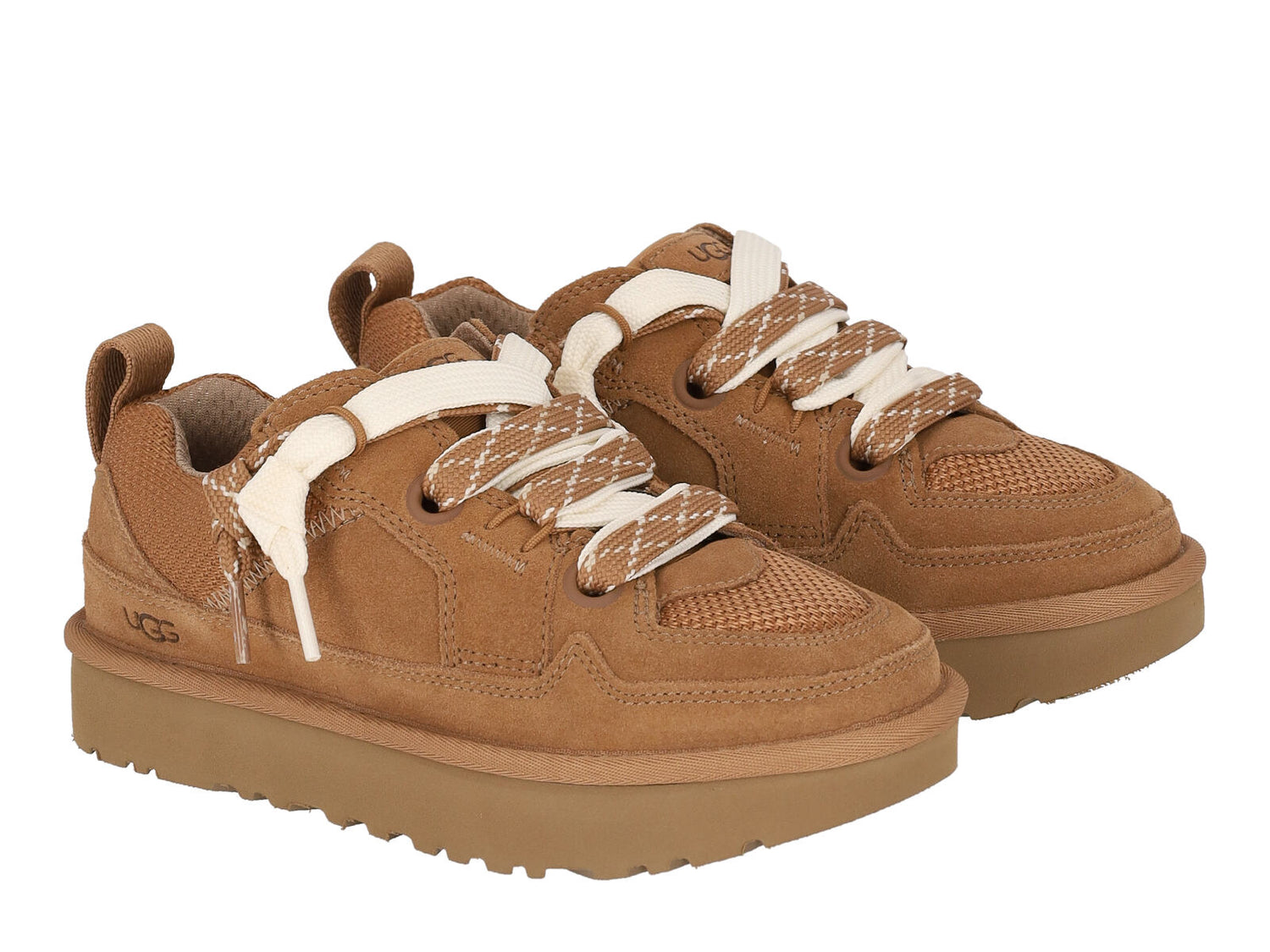 Sneakers Lo Lowmel bassa in camoscio e tessuto , suola in gomma.