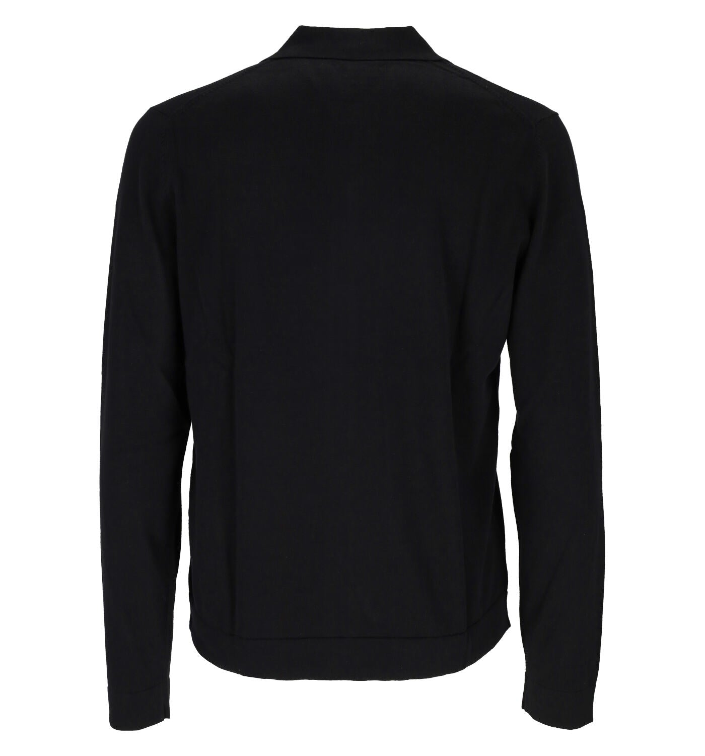 Cardigan con colletto manica lunga in filo