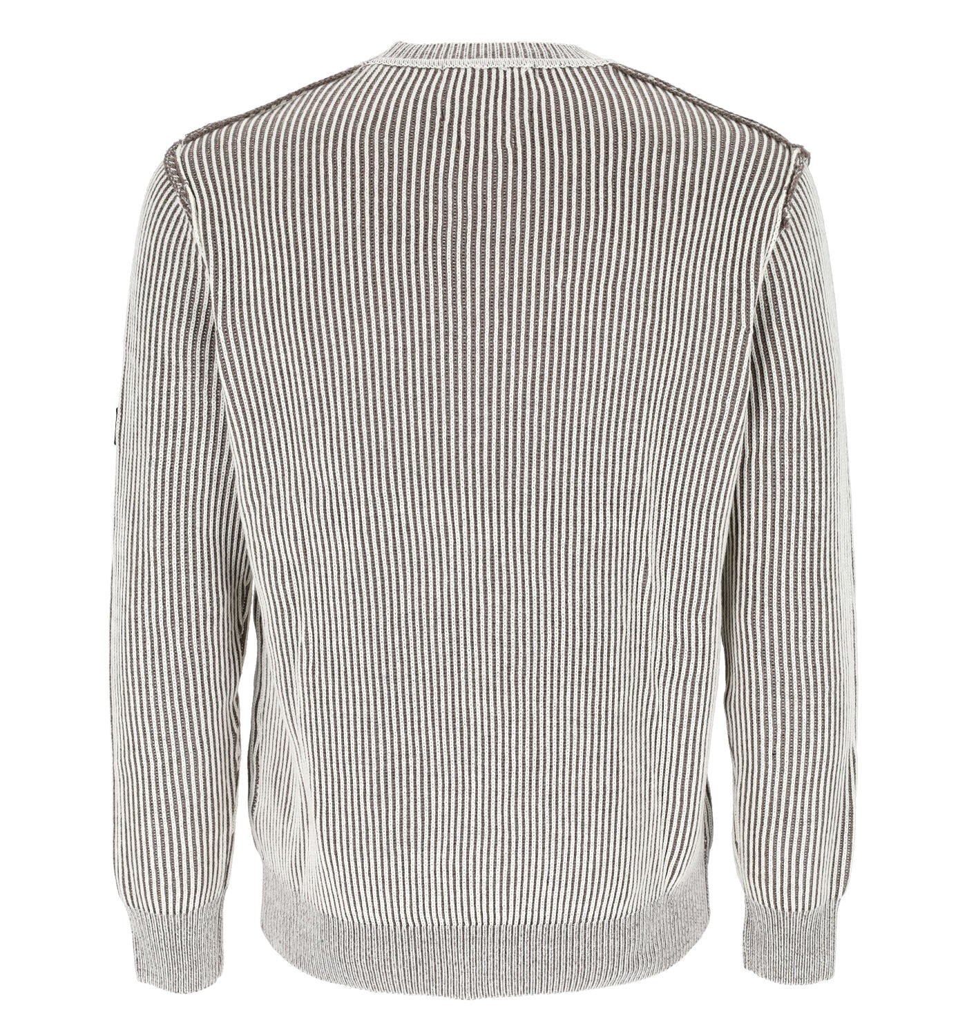 Maglione girocollo a coste