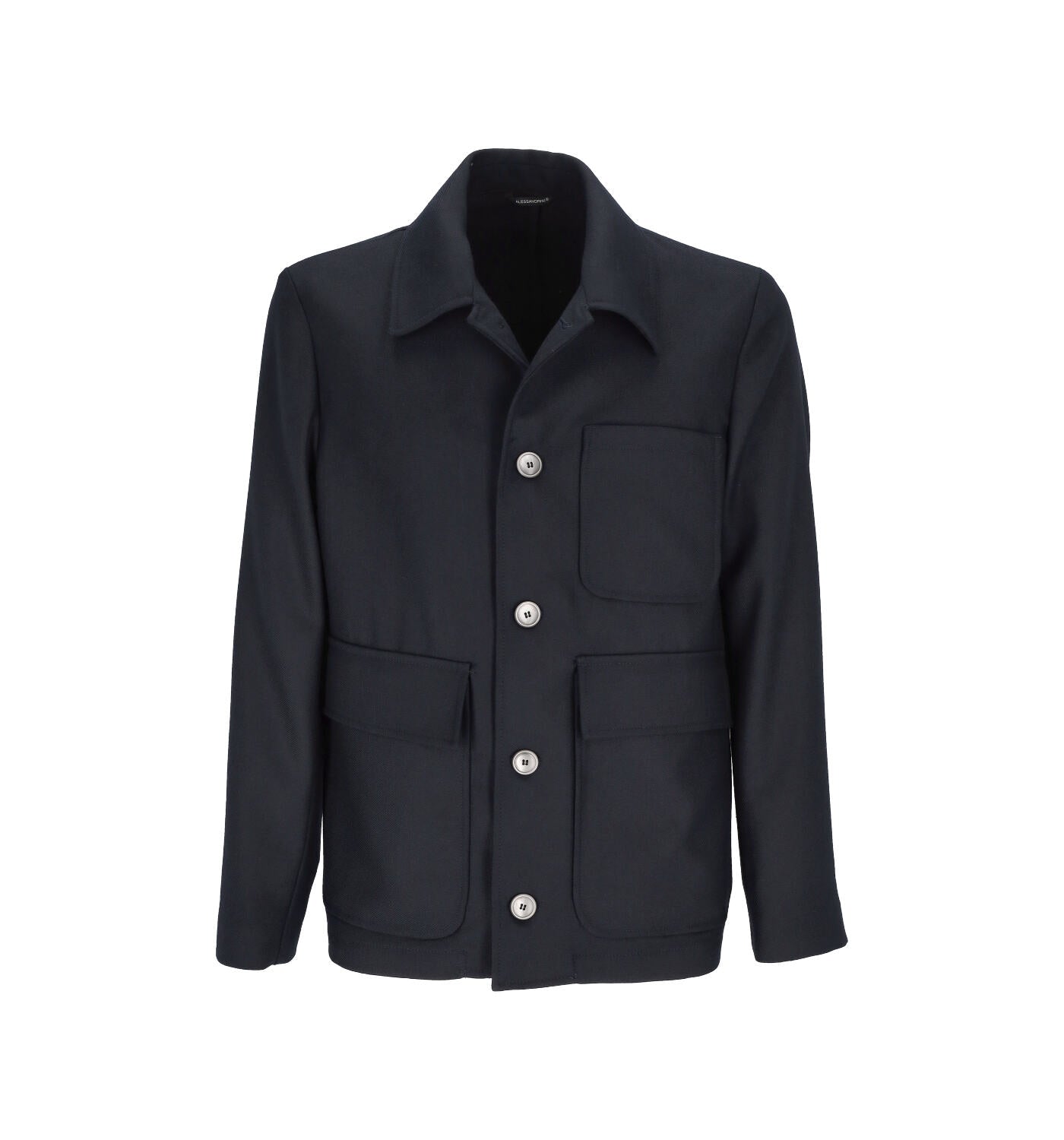 Giacca overshirt con bottoni