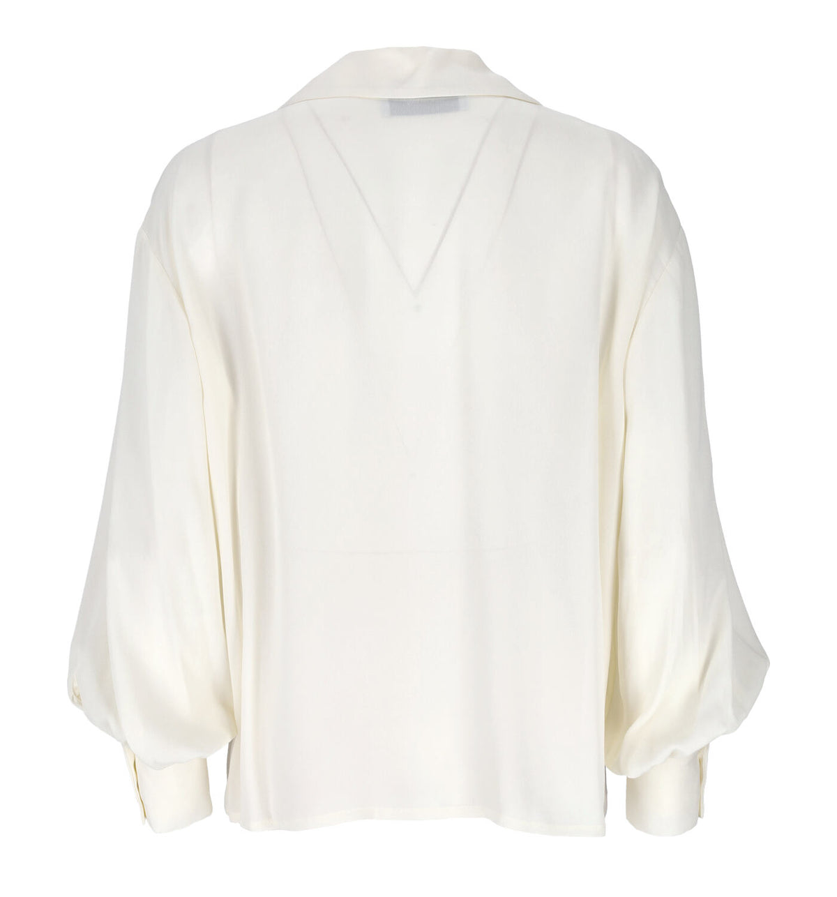 Blusa con riporto in pizzo