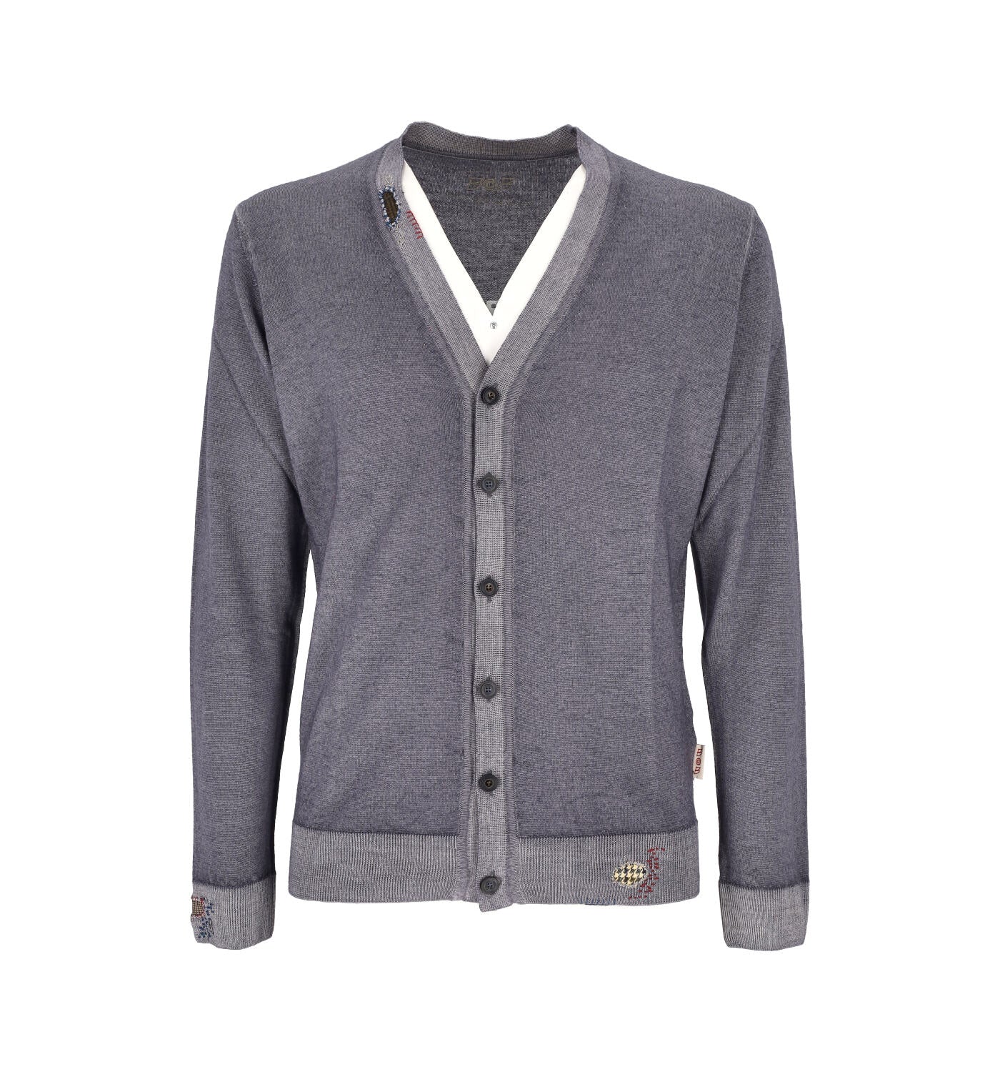 Cardigan in lana con bottoni