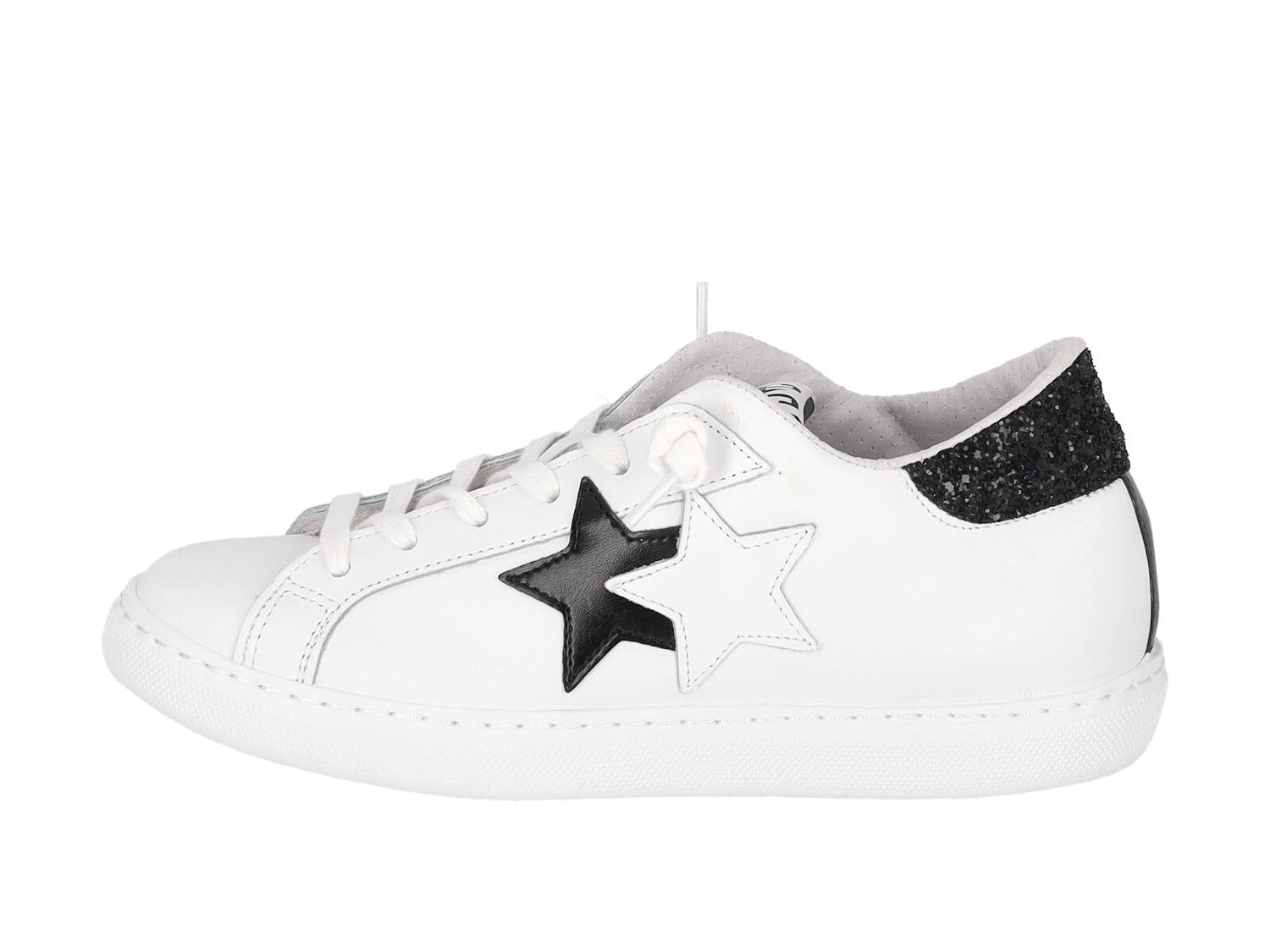Sneakers con riporti glitter