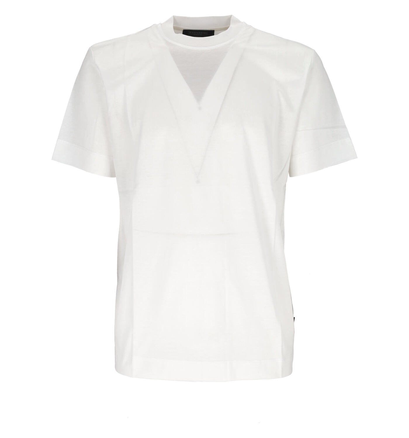 T-shirt in filo di scozia