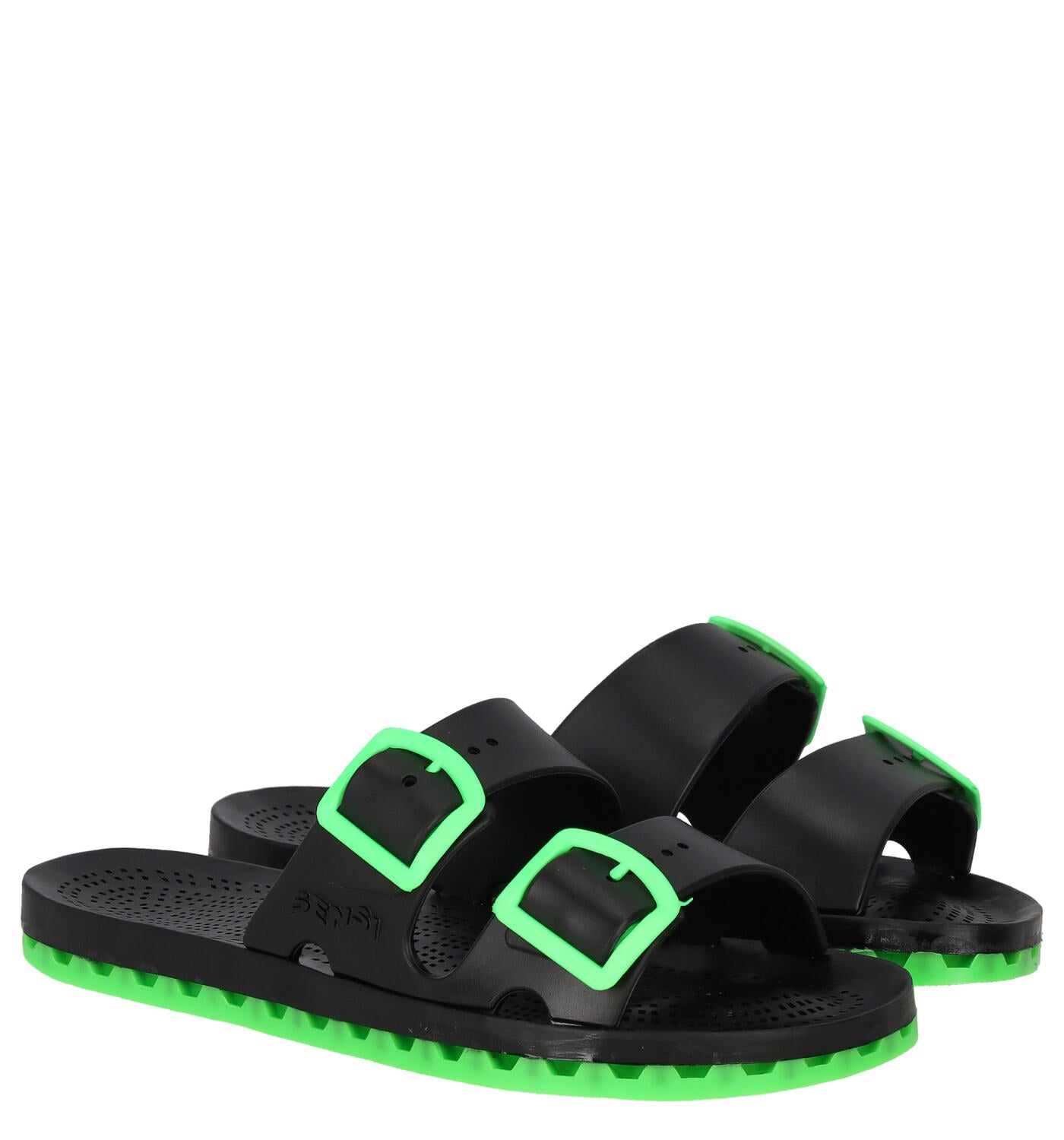 Ciabatta LA JOLLA BLACK FLUO