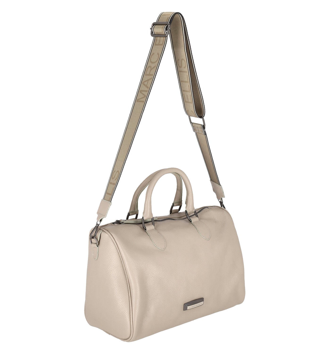Borsa bauletto con chiusura a zip e tracolla regolabile