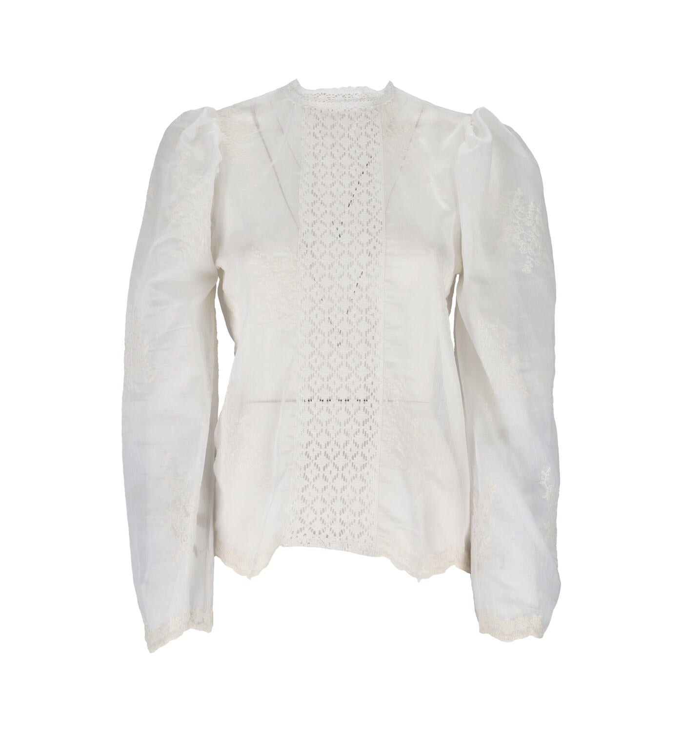 Blusa inserti in pizzo CMA-Q199