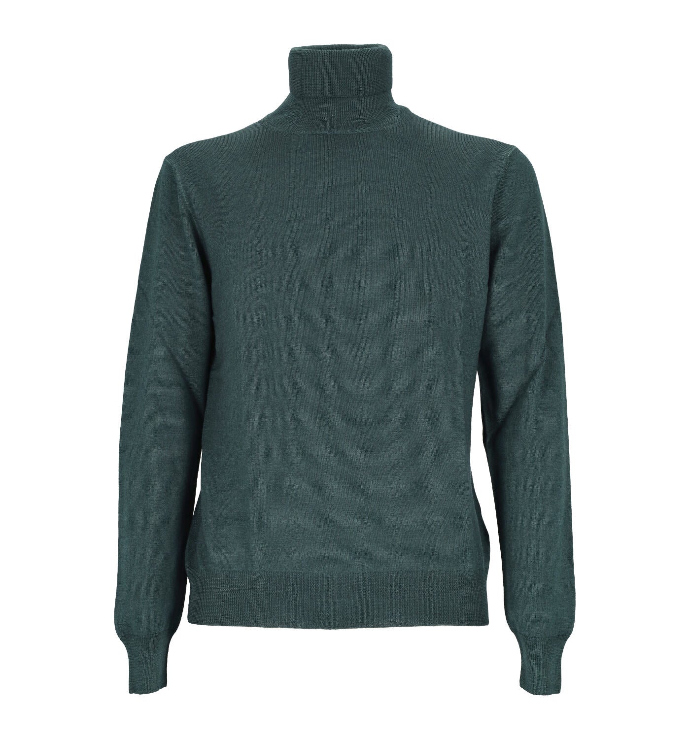 Maglioncino collo alto in lana merinos