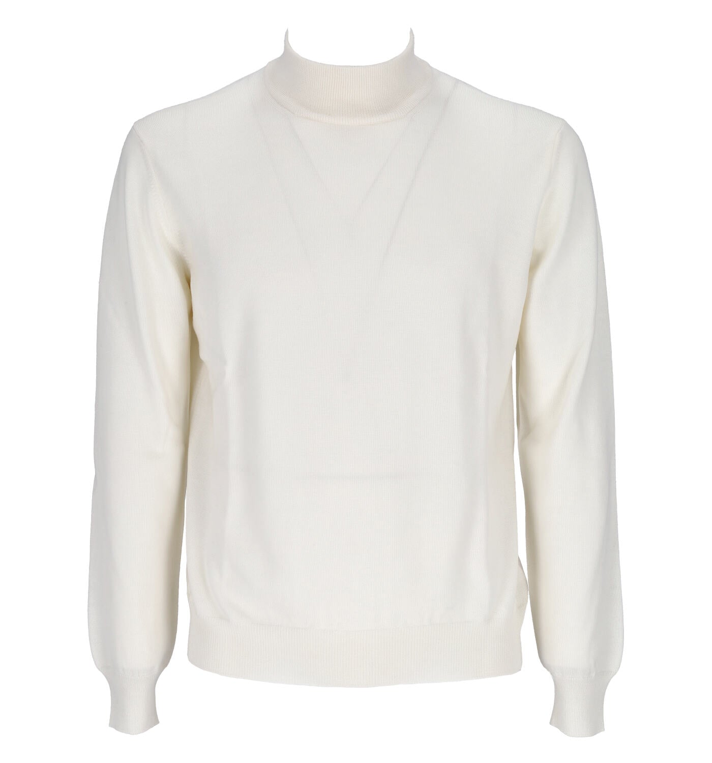 Maglioncino collo alto in lana merinos