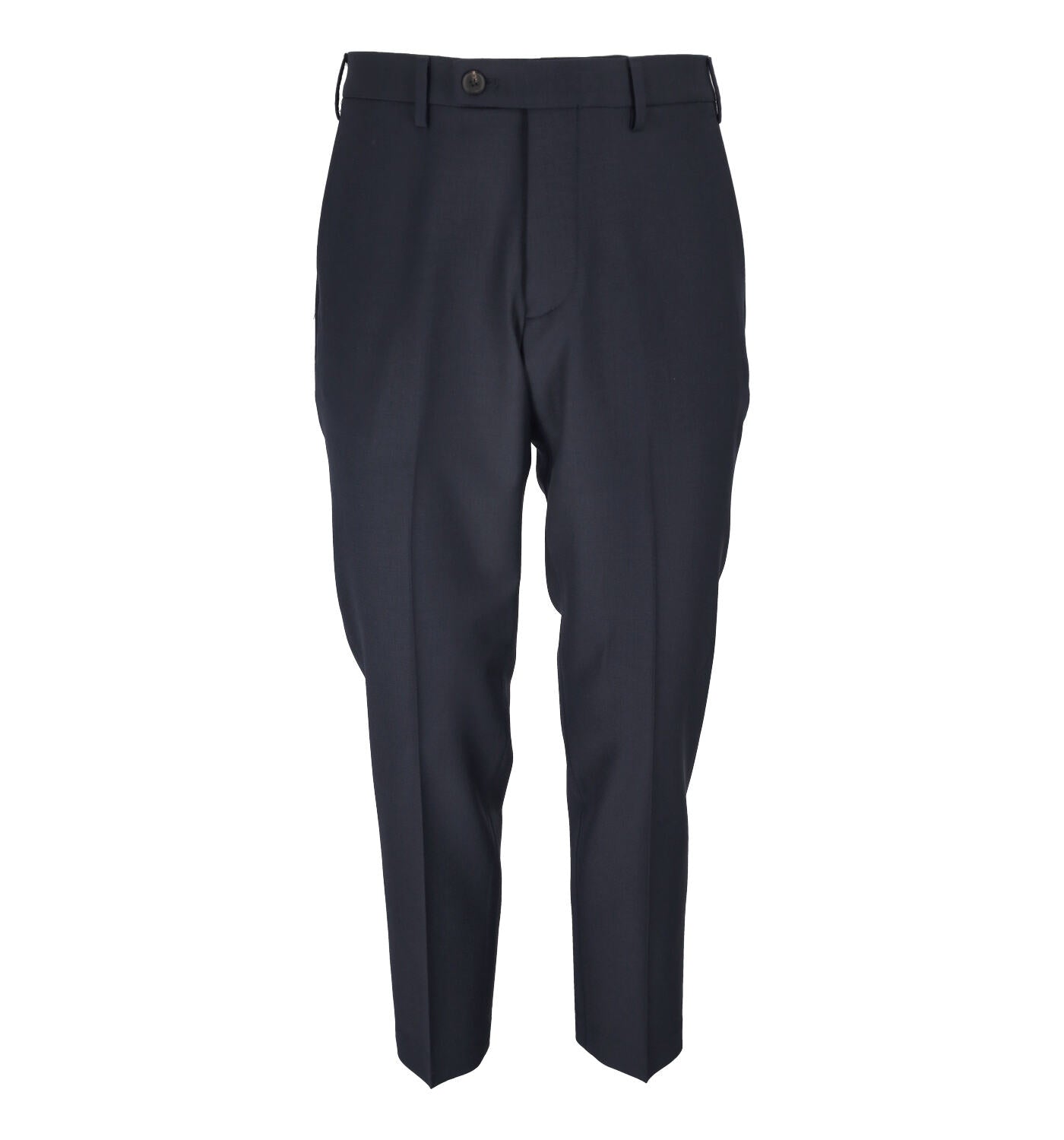 Pantalone misto lana tasca america capri