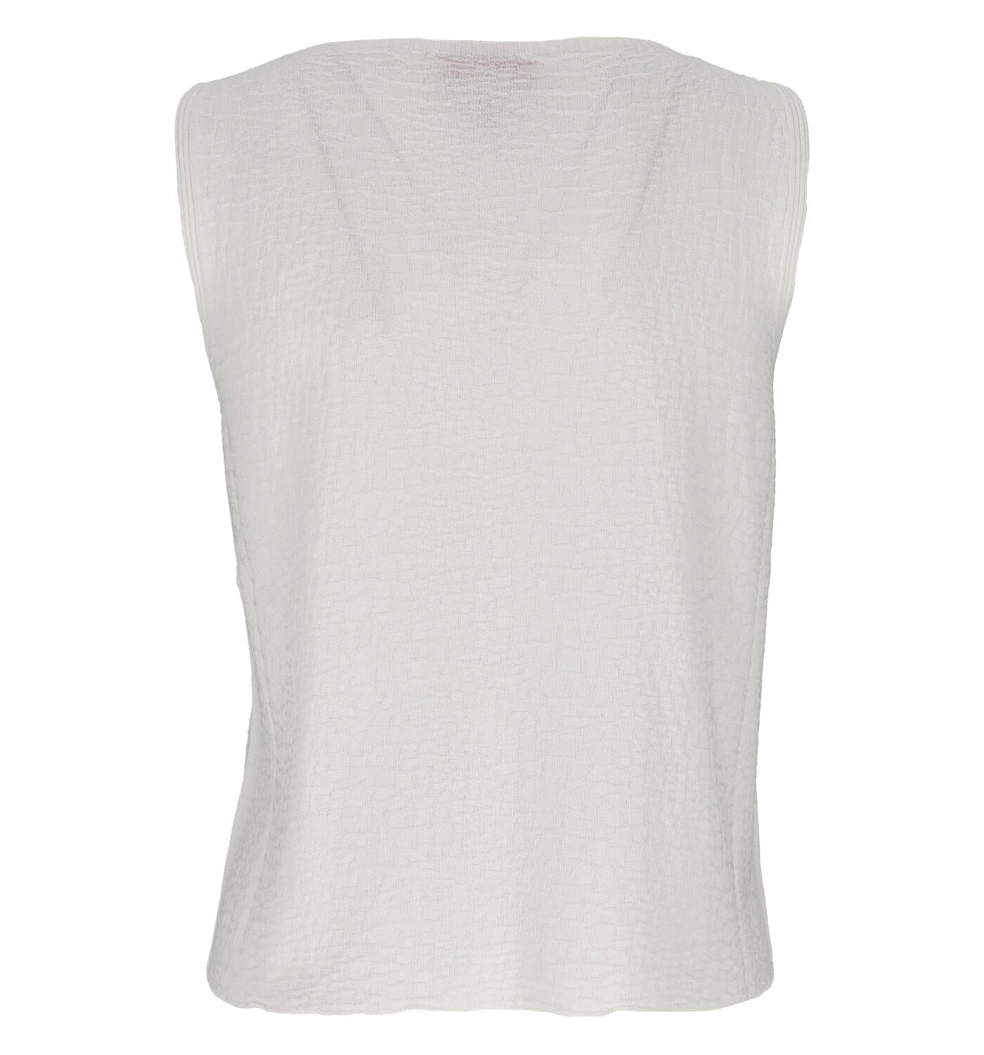 Maglia giromanica trama cocco