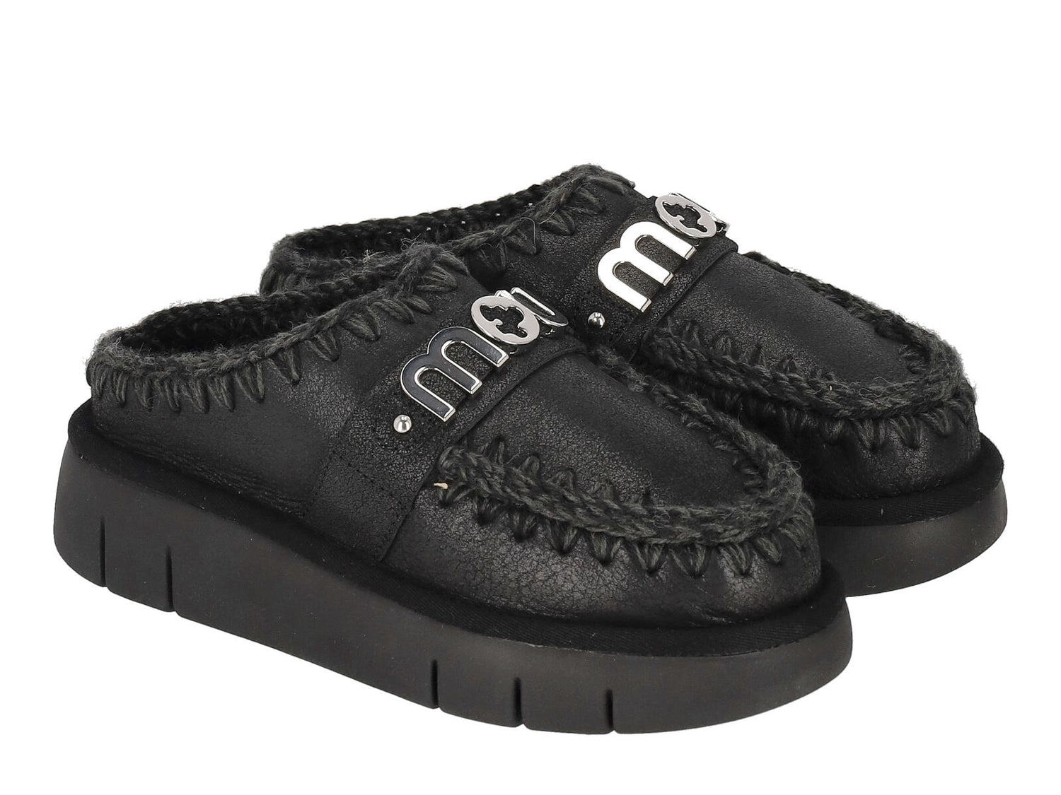 Bounce clog special leather
