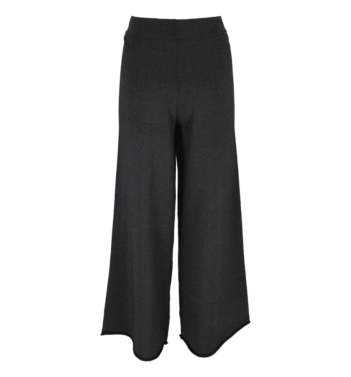 Pantalone a palazzo in tessuto lurex