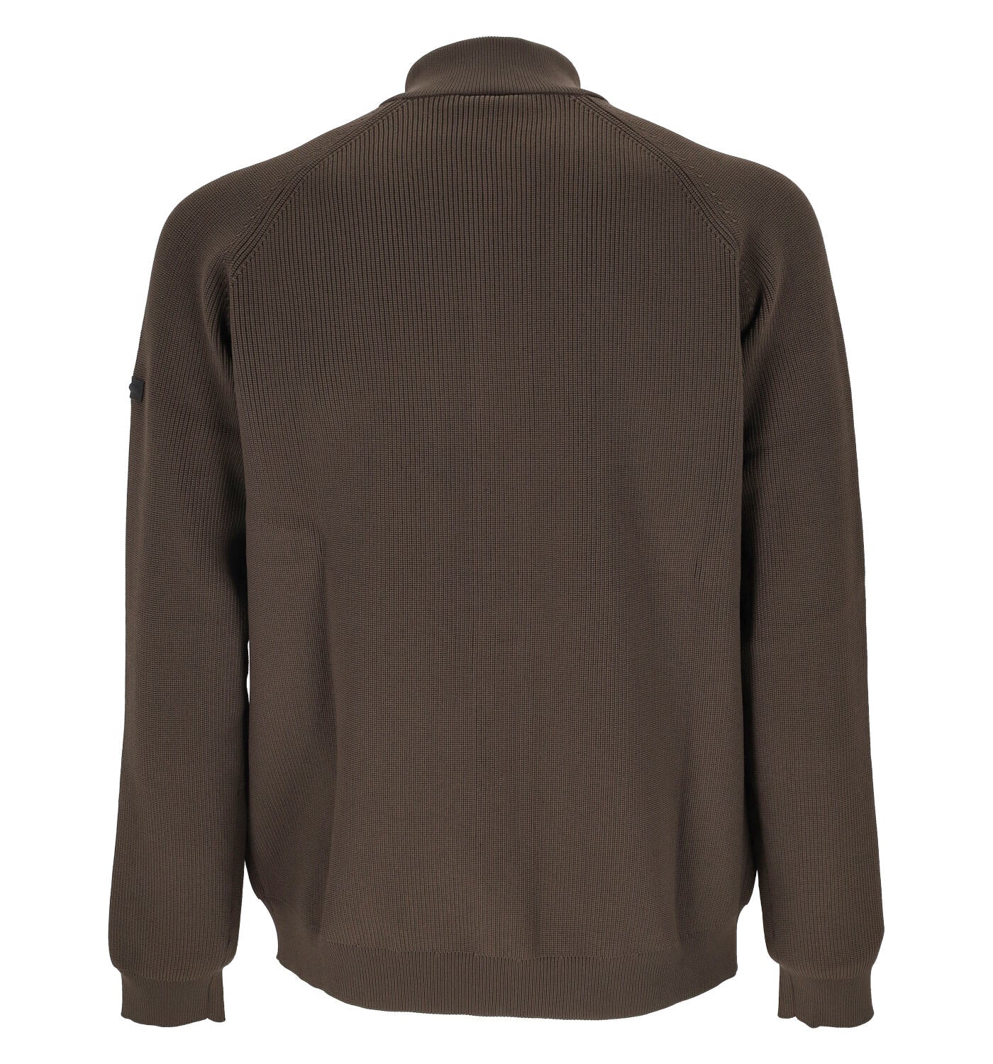 Cardigan manica lunga con zip .