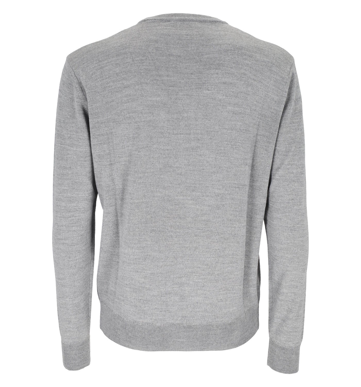 Maglia paricollo in lana merinos