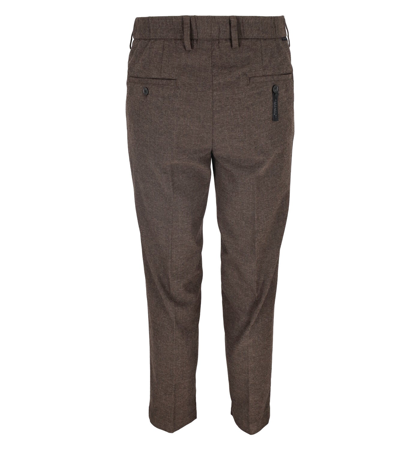 Pantalone gessato con pince