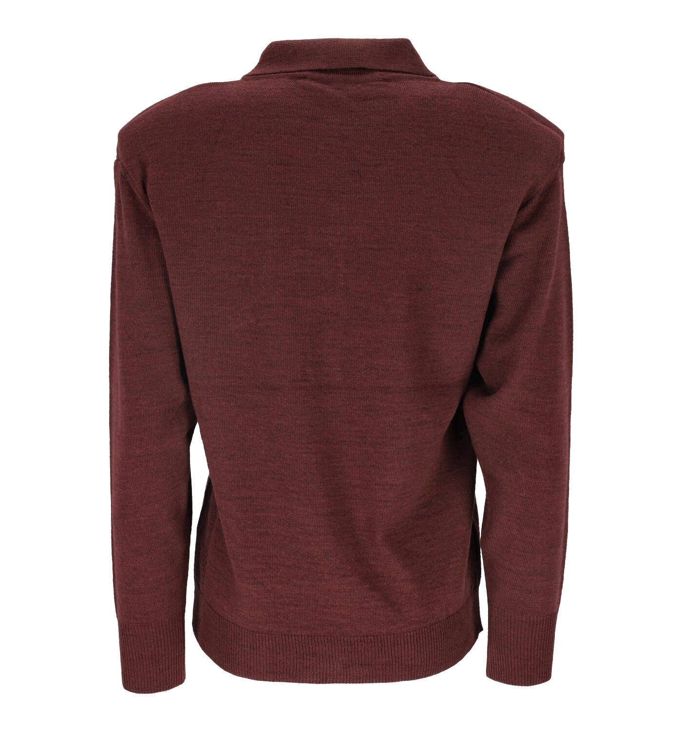 Polo in lana con fiocco e spalline