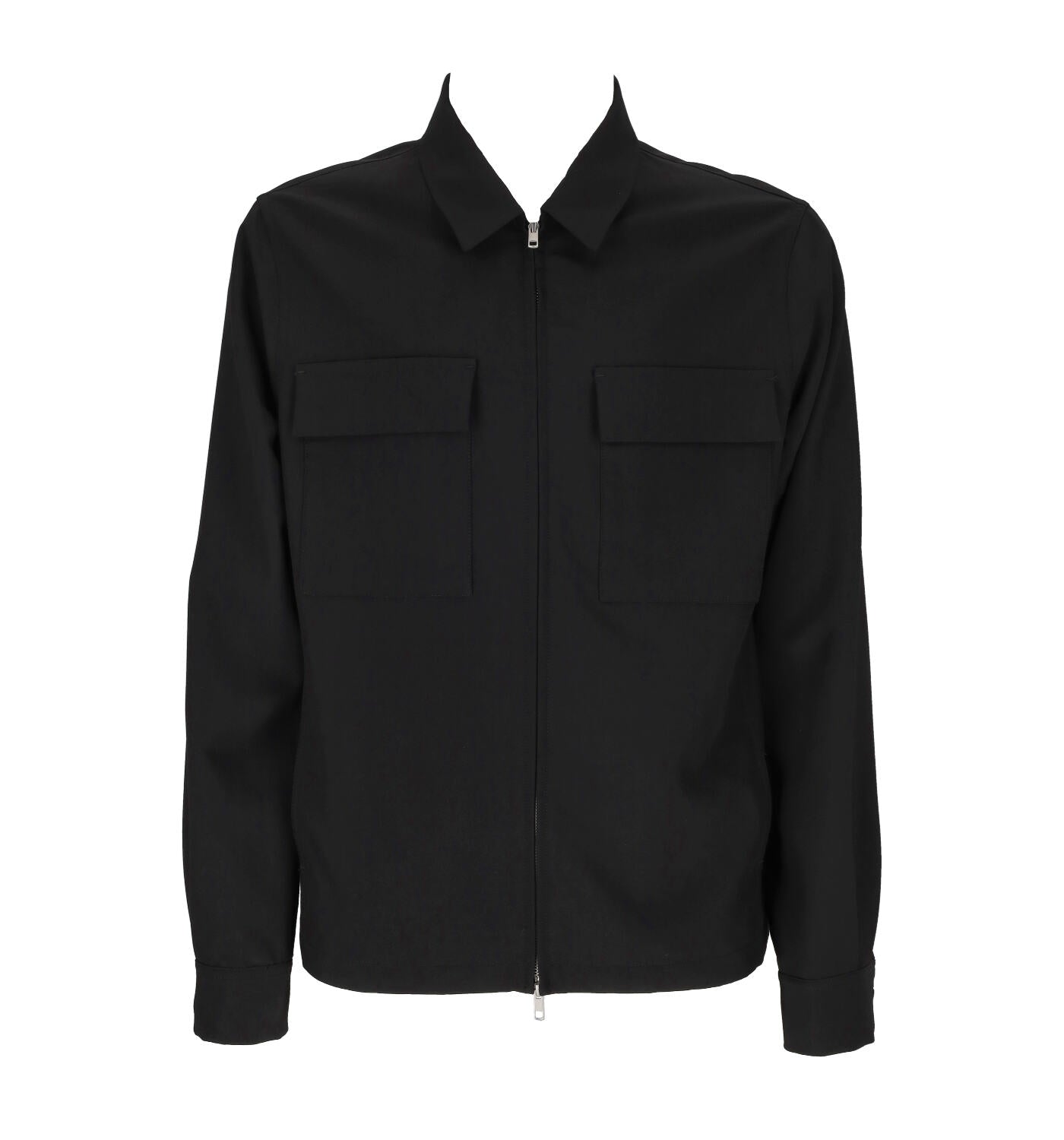 Overshirt con zip